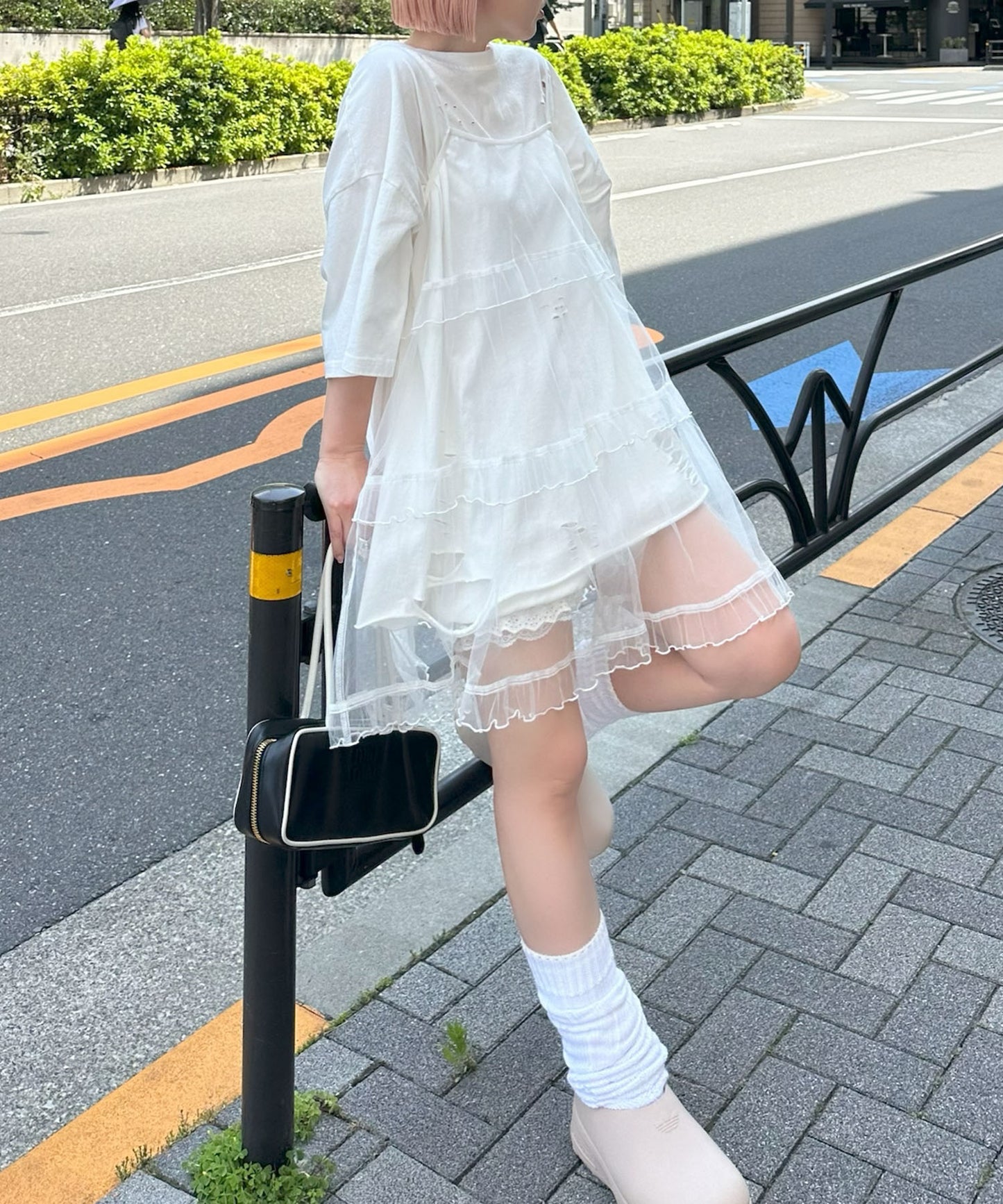 ダメージいっぱいのBIG T【オフホワイト】