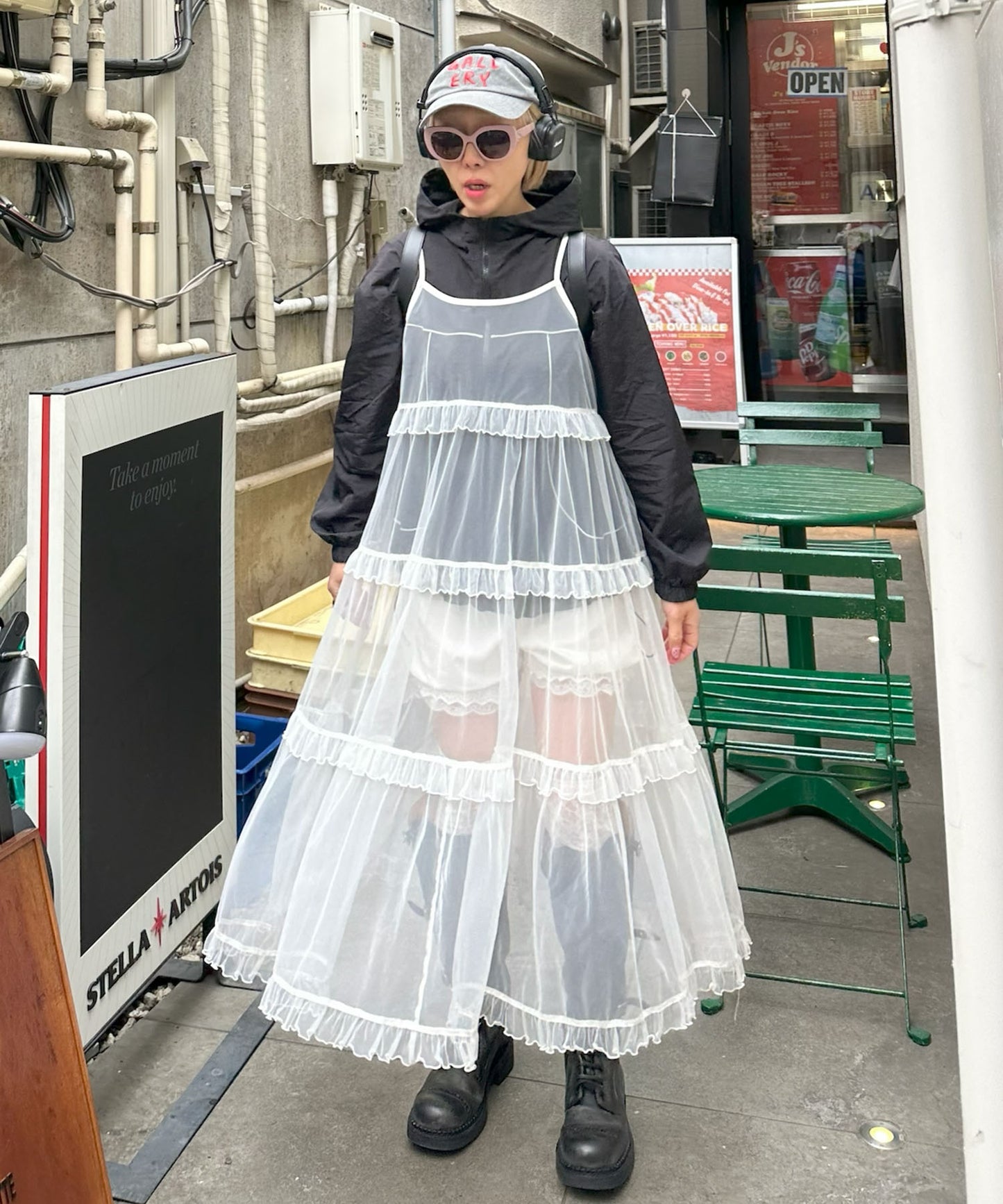 シャカシャカスポーツブルゾン【ブラック】