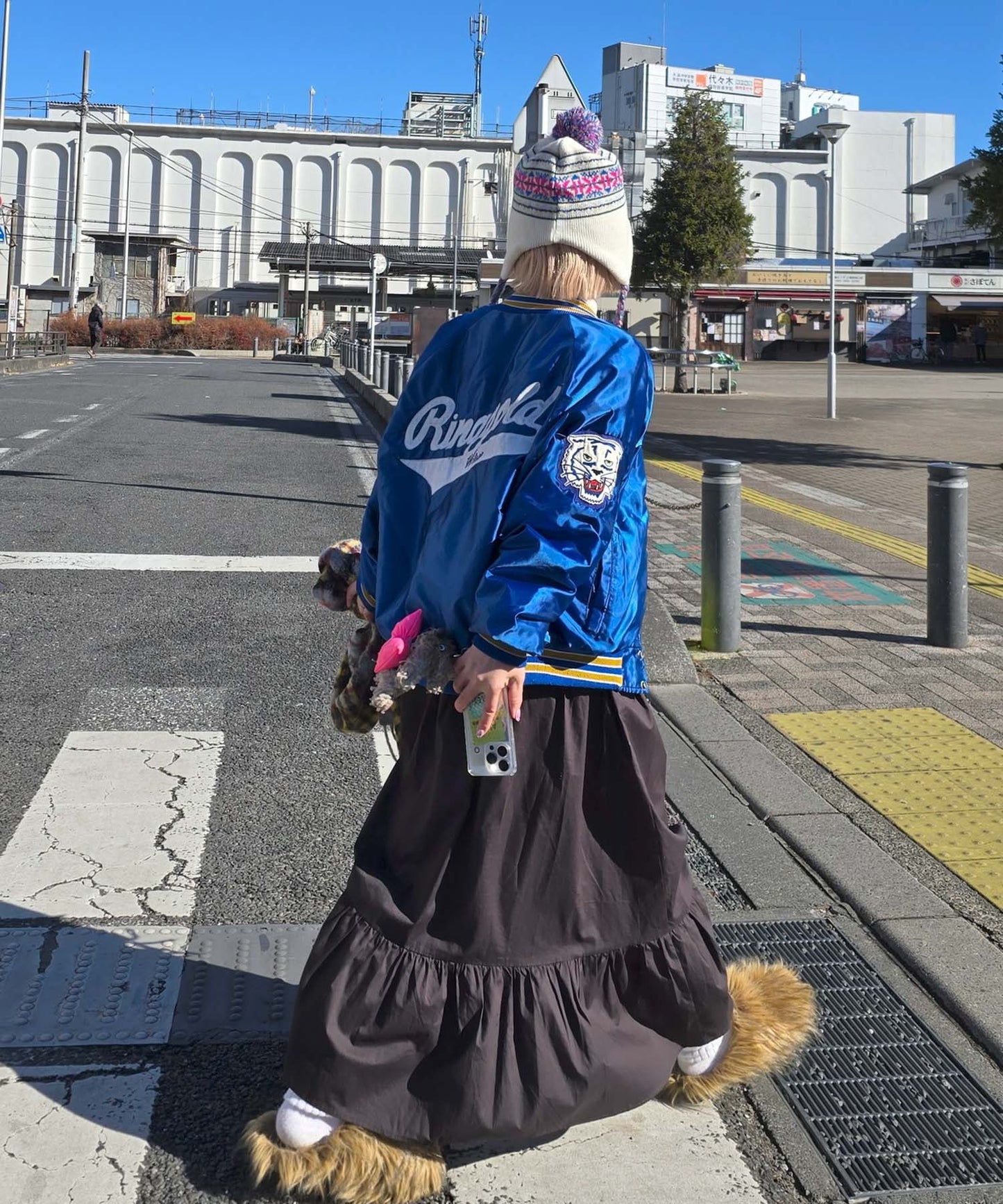 コットンフリルキャミワンピ【スミクロ】