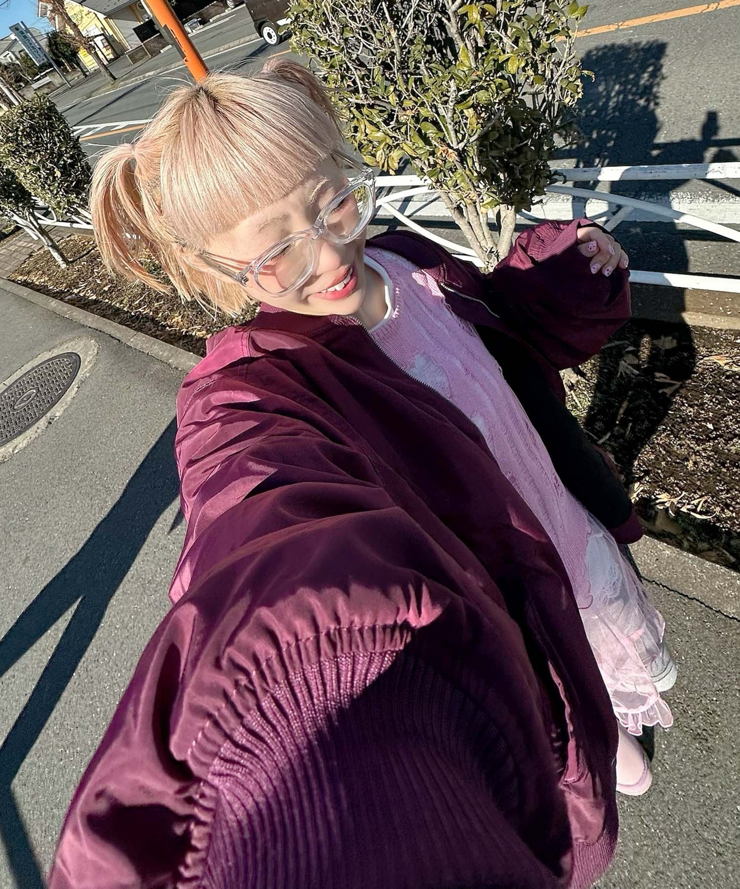 フリルティアードキャミワンピミニ【ピンク】