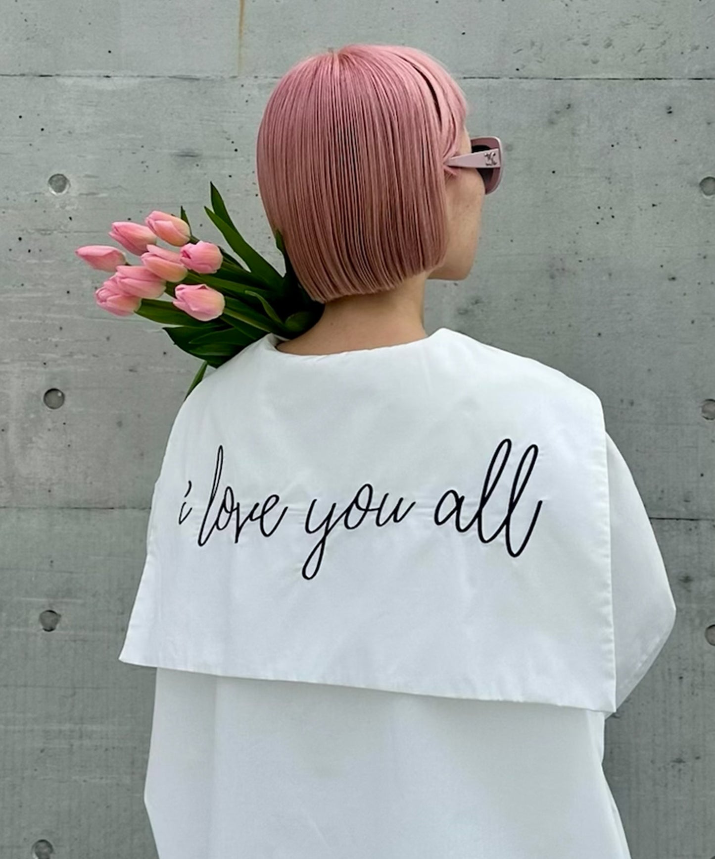 【リバイバル】メッセージセーラーシャツ【オフホワイト】