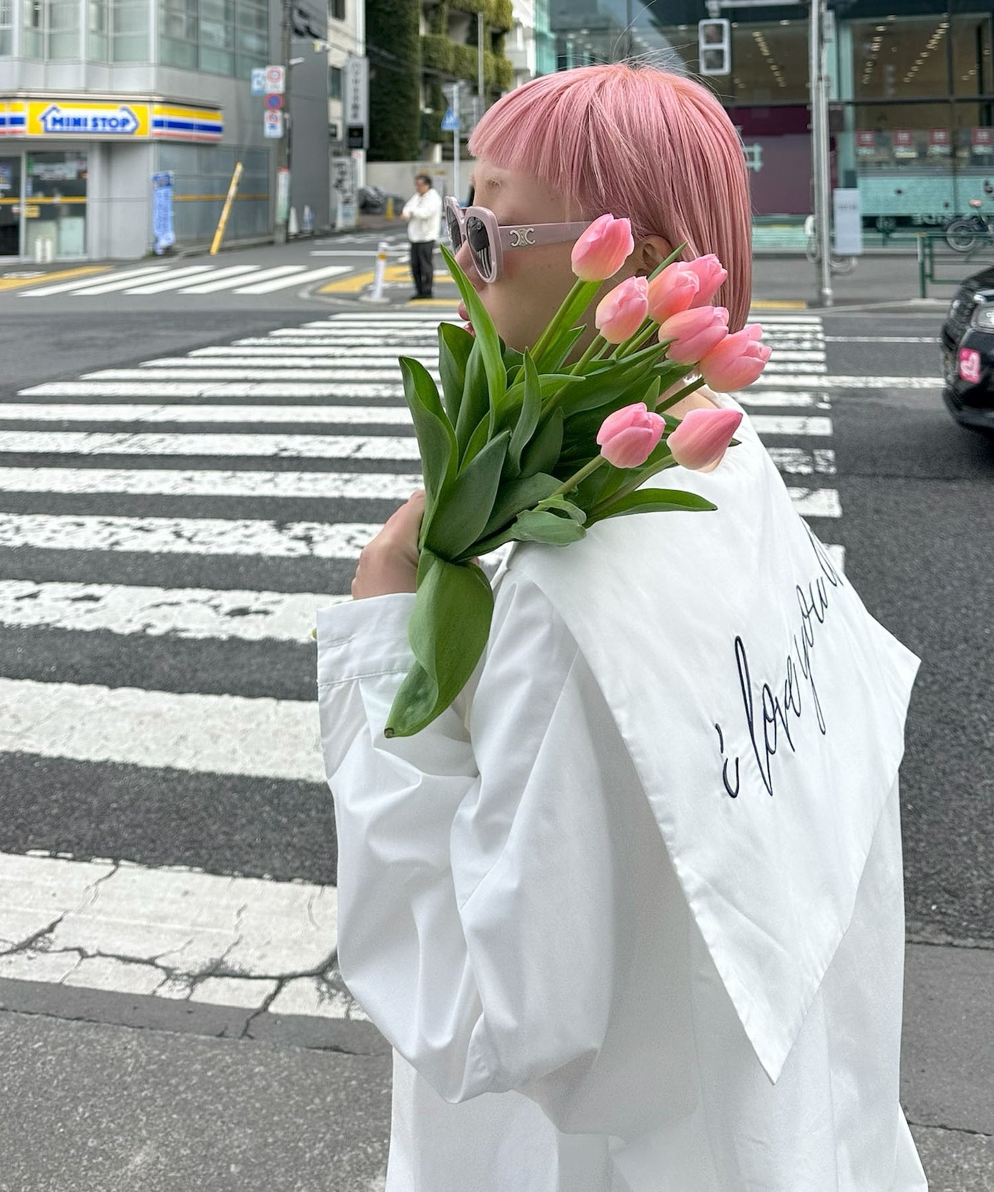 【リバイバル】メッセージセーラーシャツ【オフホワイト】