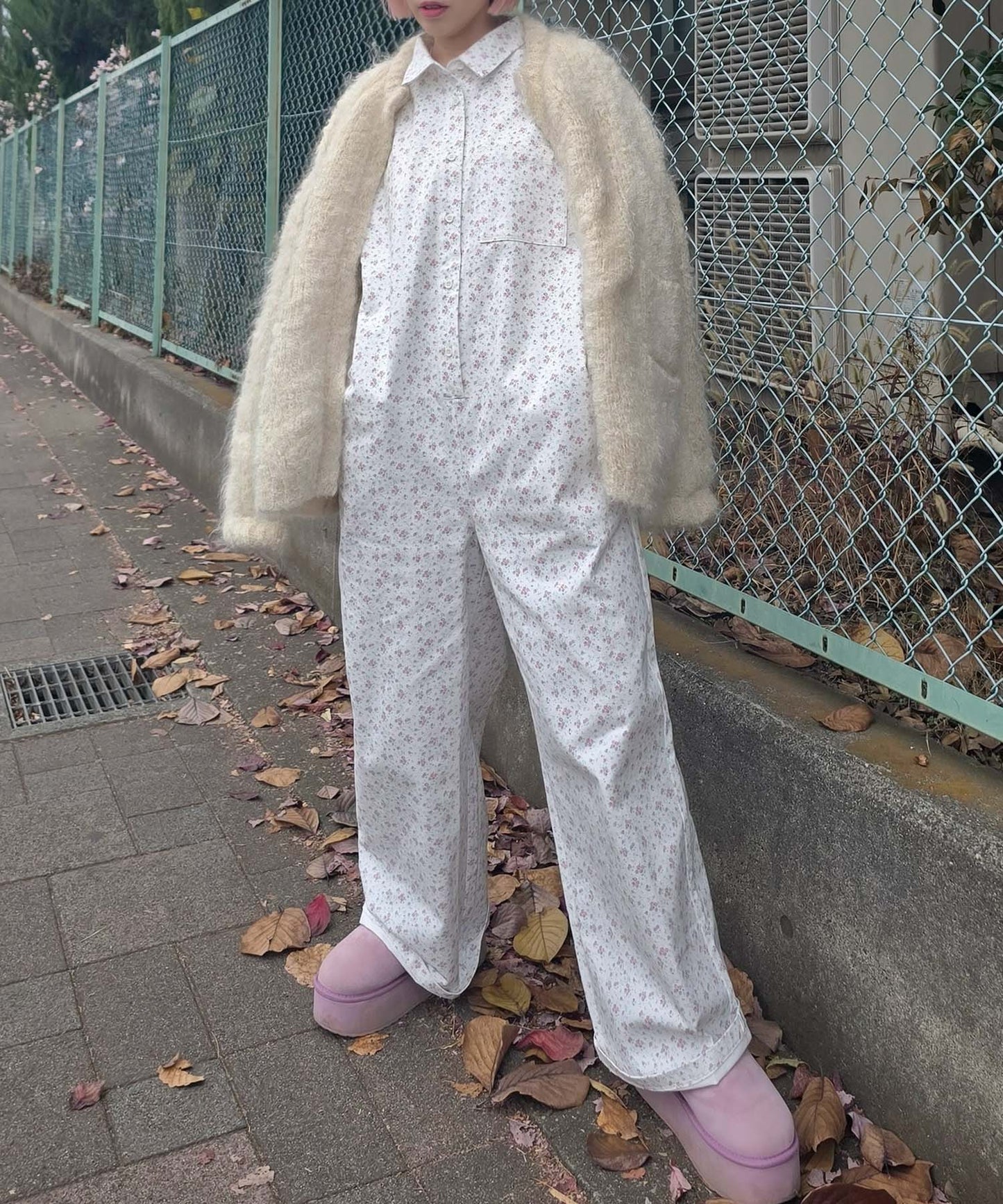 2wayオールインワン【ホワイト系】