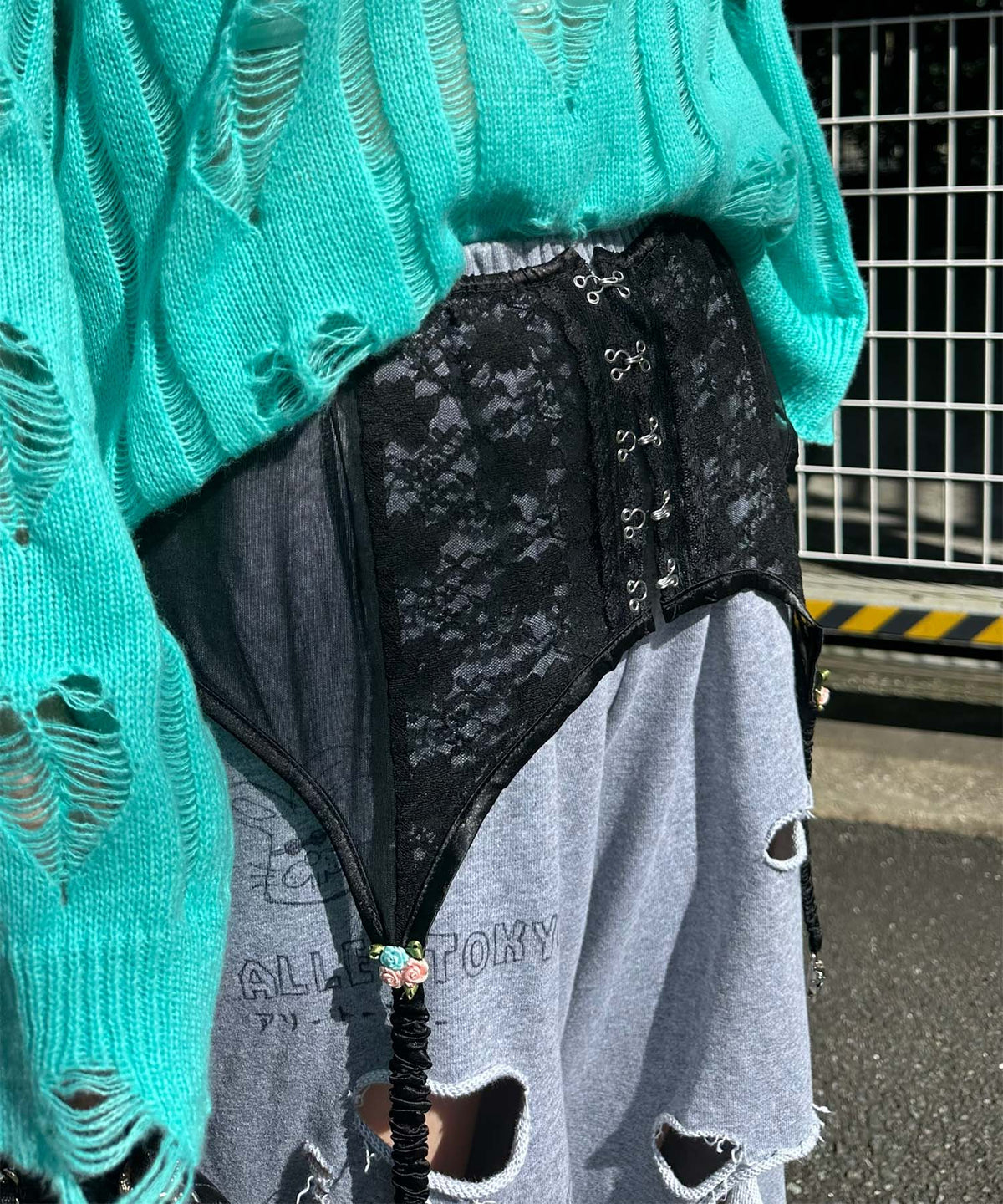 ガーター風ベルト【ブラック】