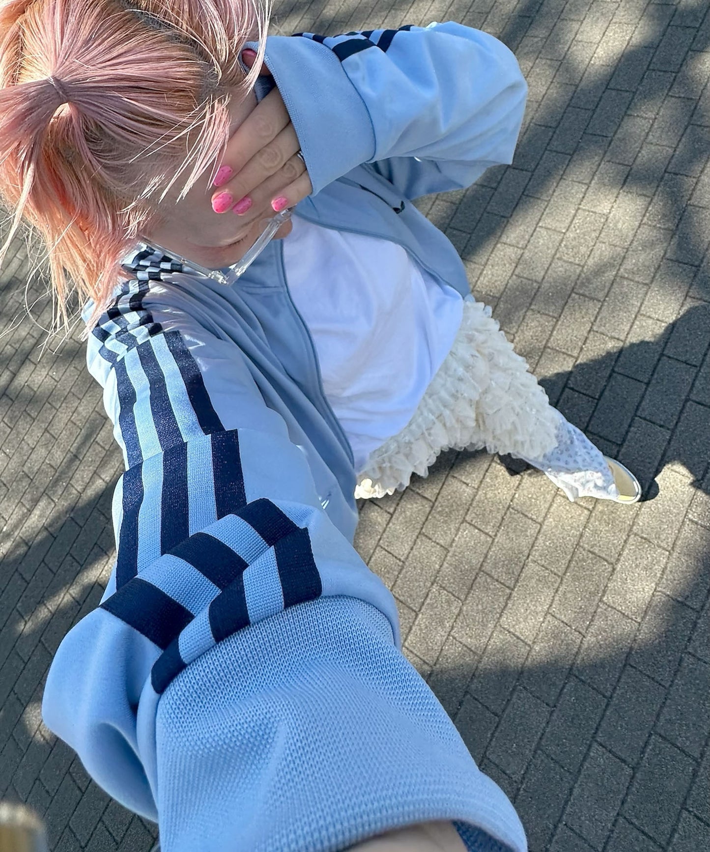 フリフリいっぱいスカート【アイボリー】