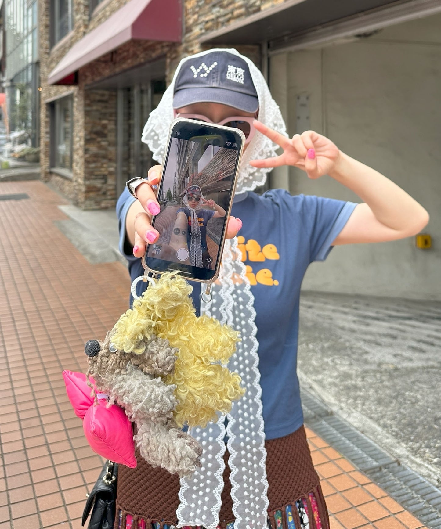 フリンジのおしゃれなやつ【ブラウン】