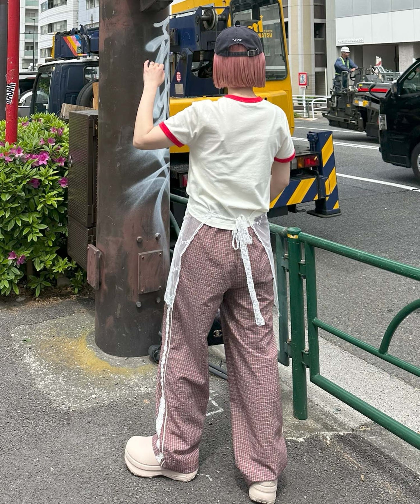 ぷくぷくプリントリンガーT【オフホワイト】