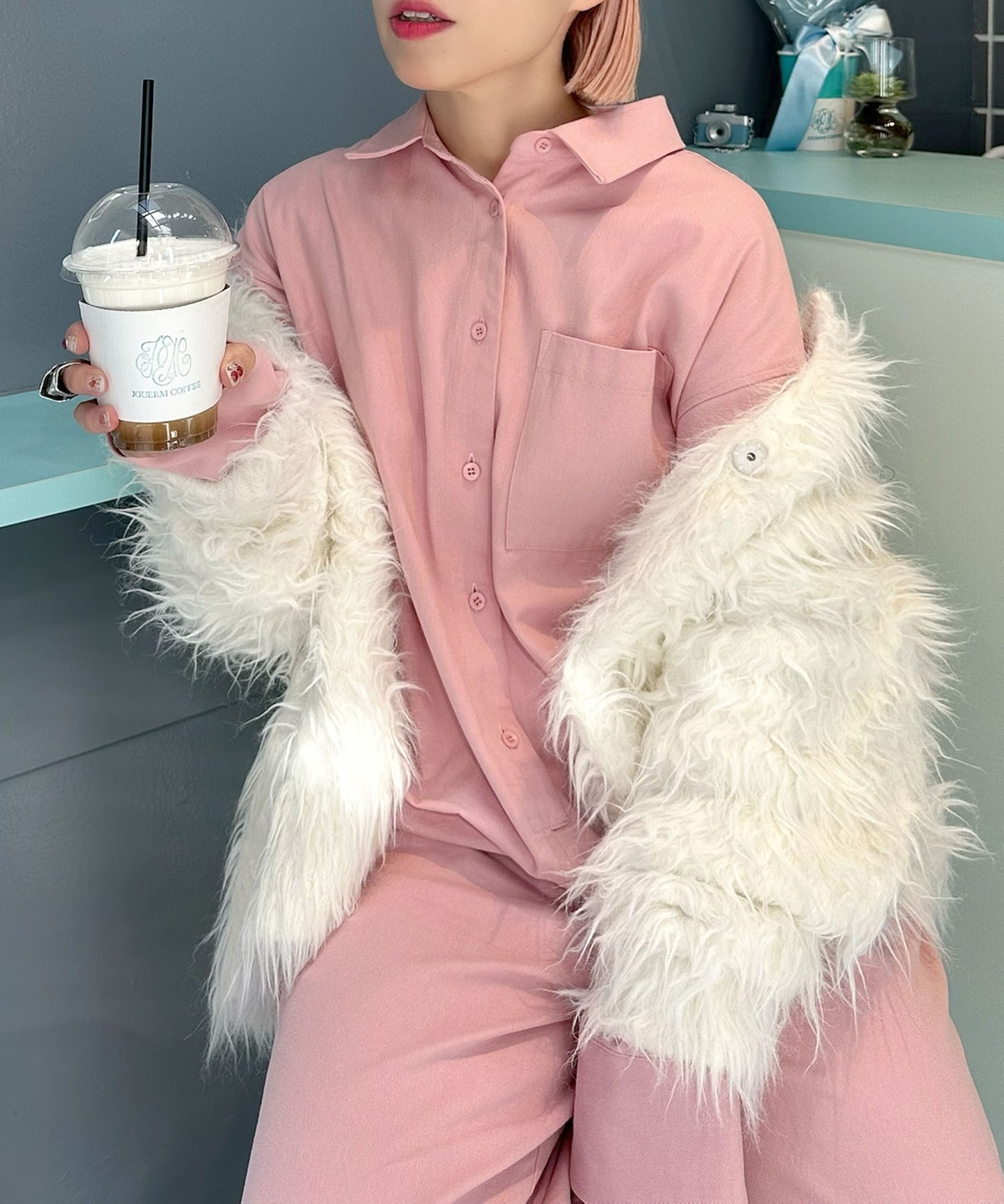 2wayオールインワン【ピンク】