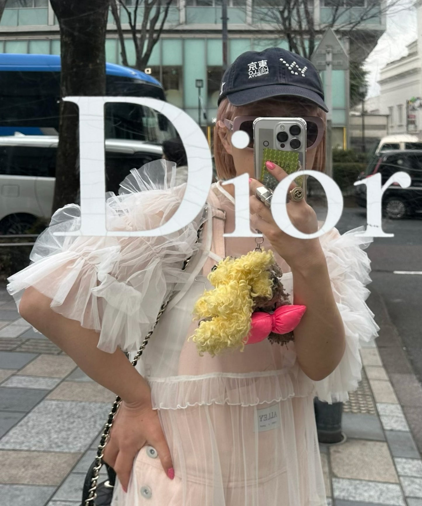 袖フリフリフラメンコシアーブラウス【オフホワイト】