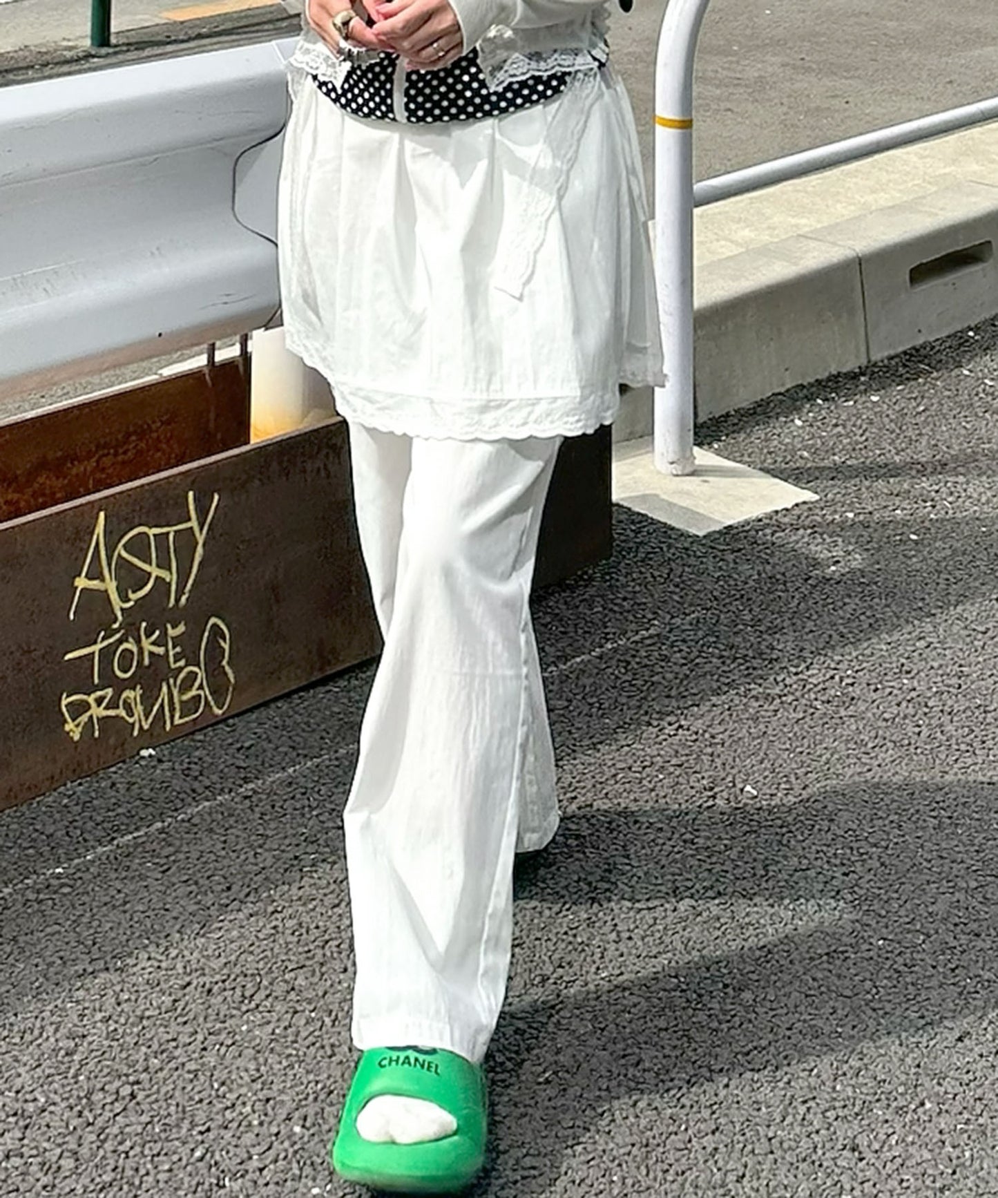 大人っぽスカパン【オフホワイト】