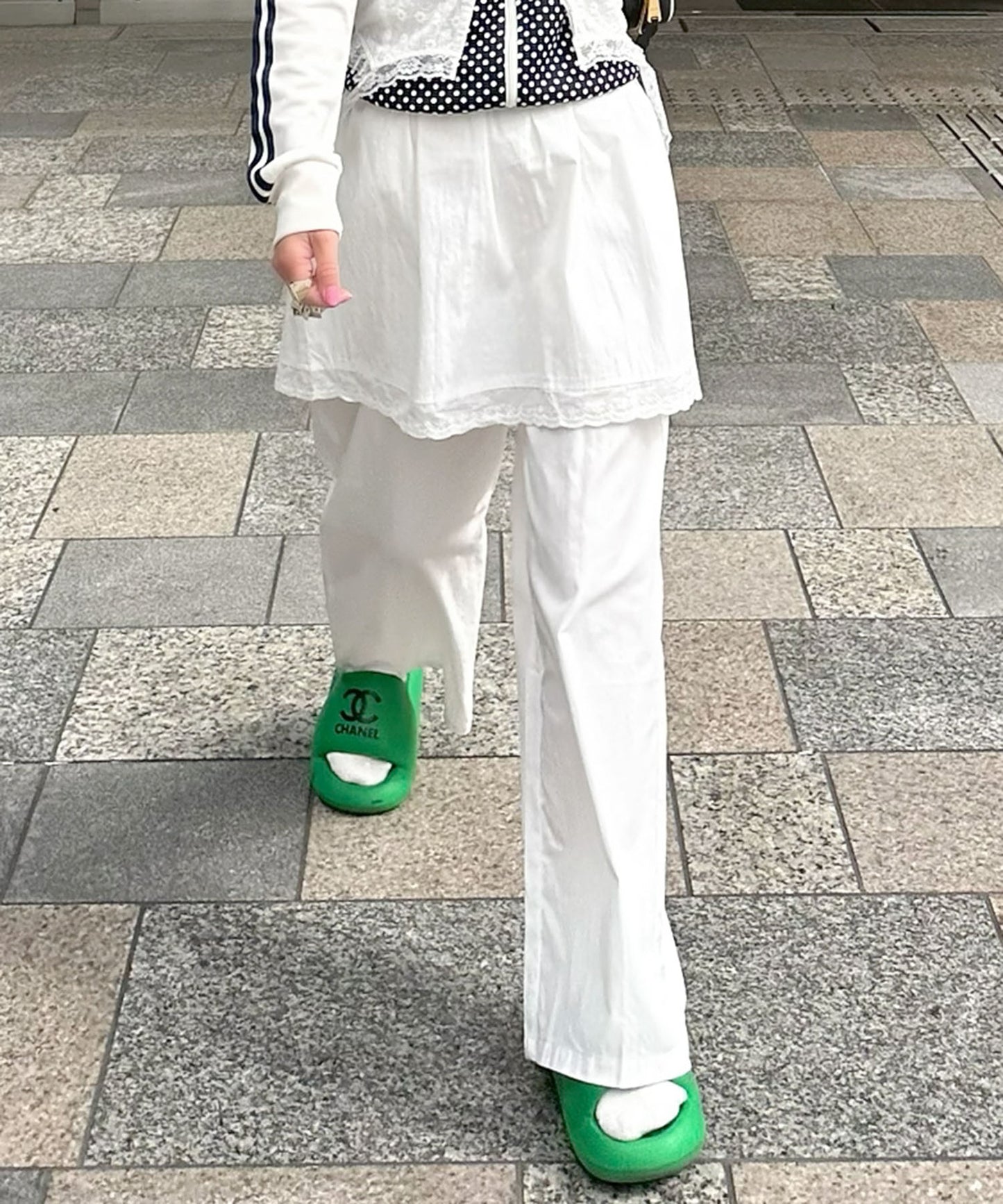 大人っぽスカパン【オフホワイト】