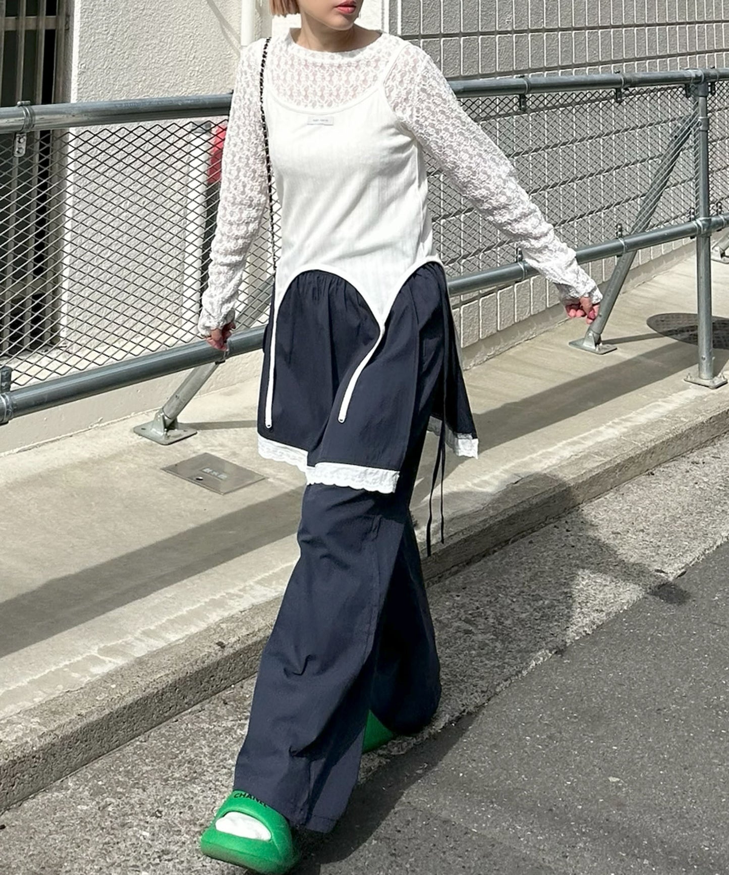 大人っぽスカパン【ネイビー】