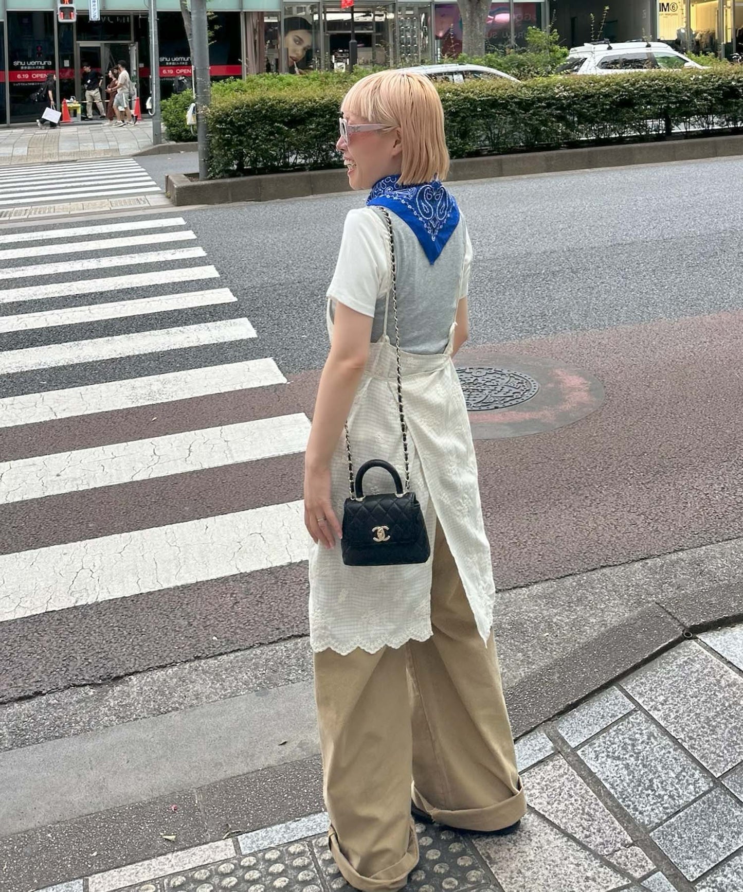タンクと半袖Tの便利な２枚セット【グレー】