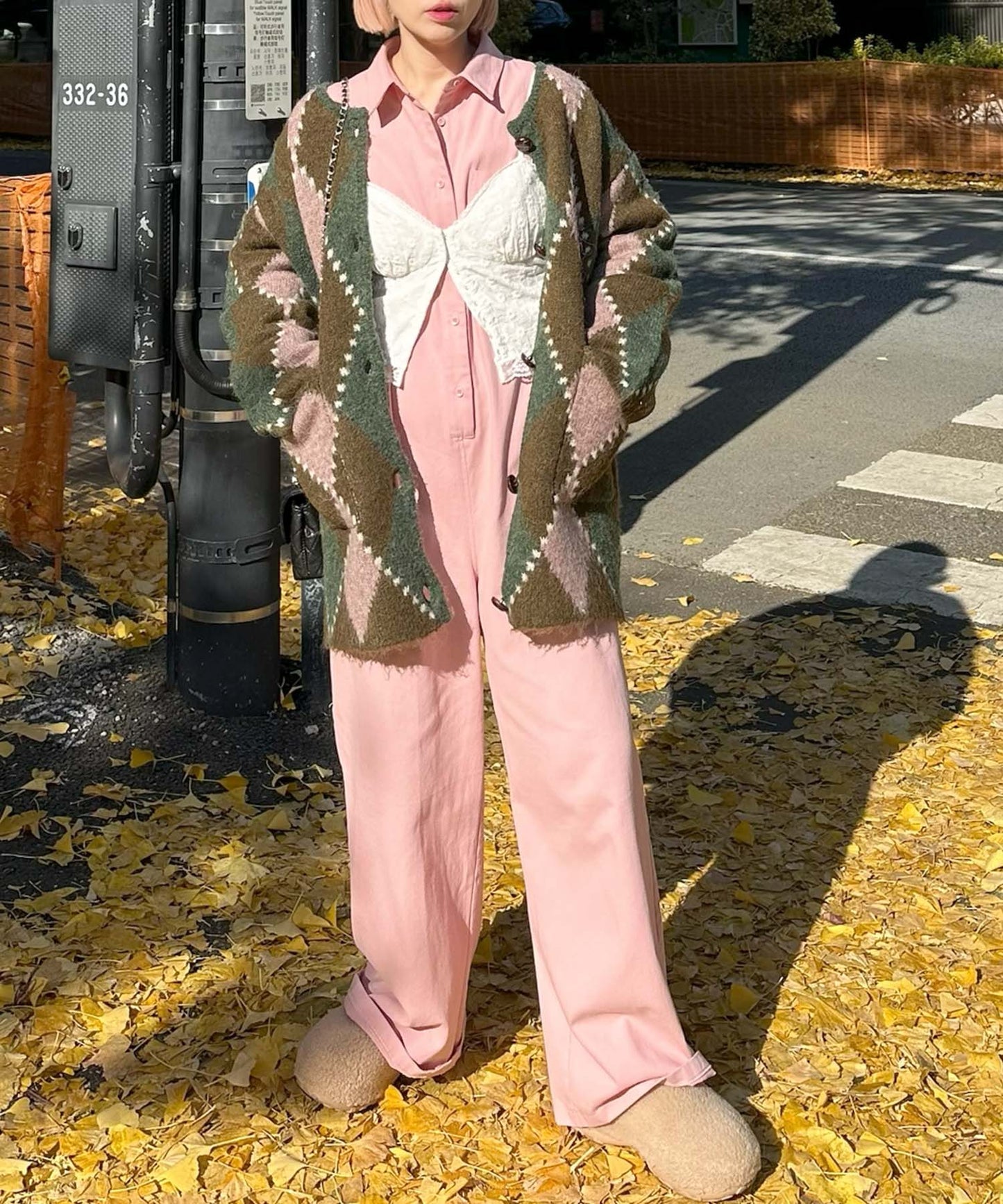 2wayオールインワン【ピンク】