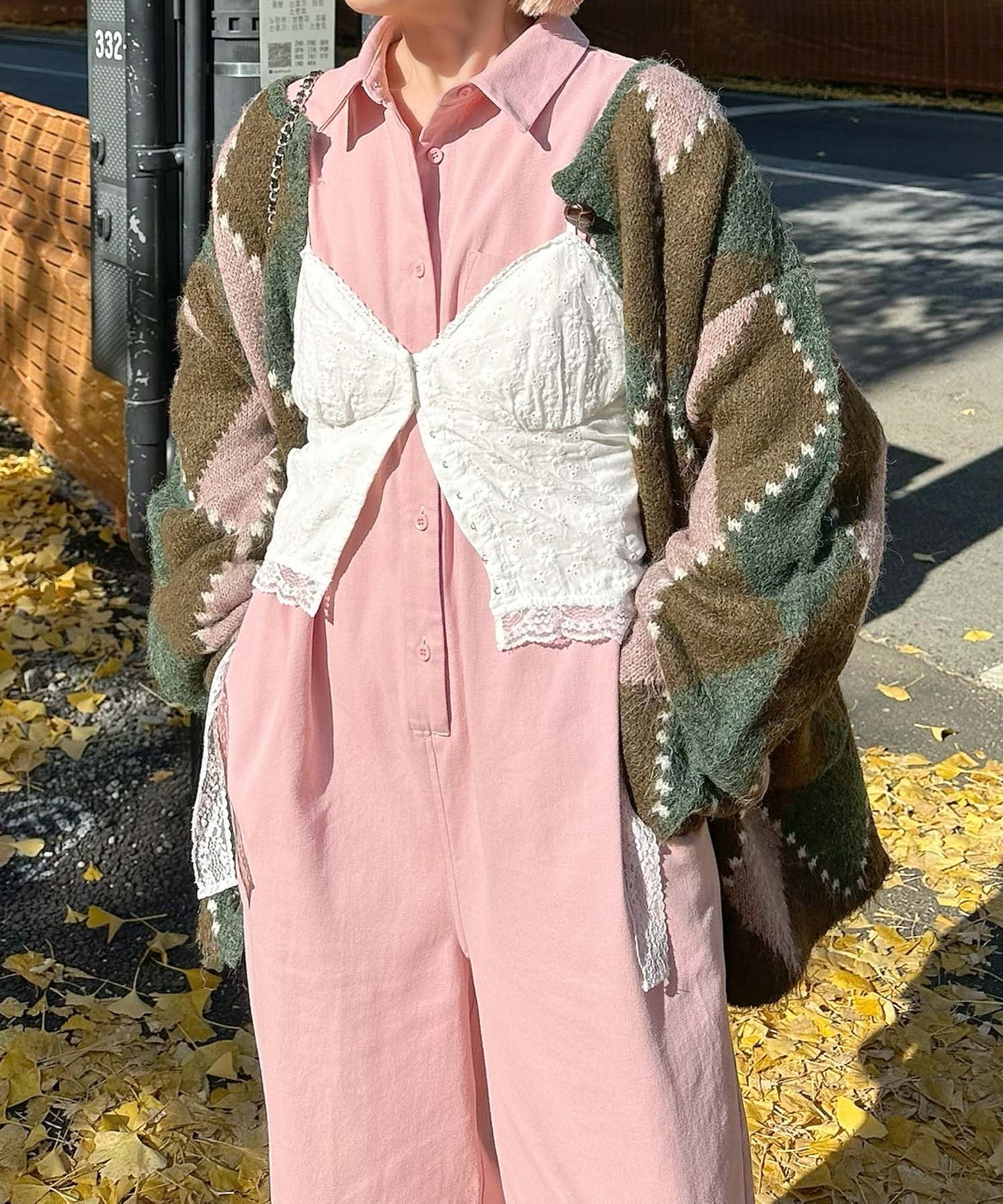 2wayオールインワン【ピンク】