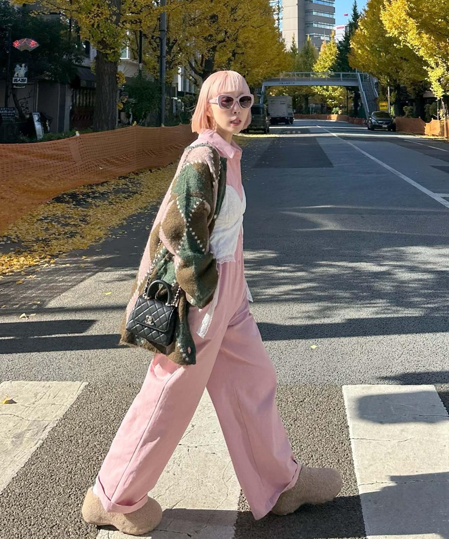 2wayオールインワン【ピンク】