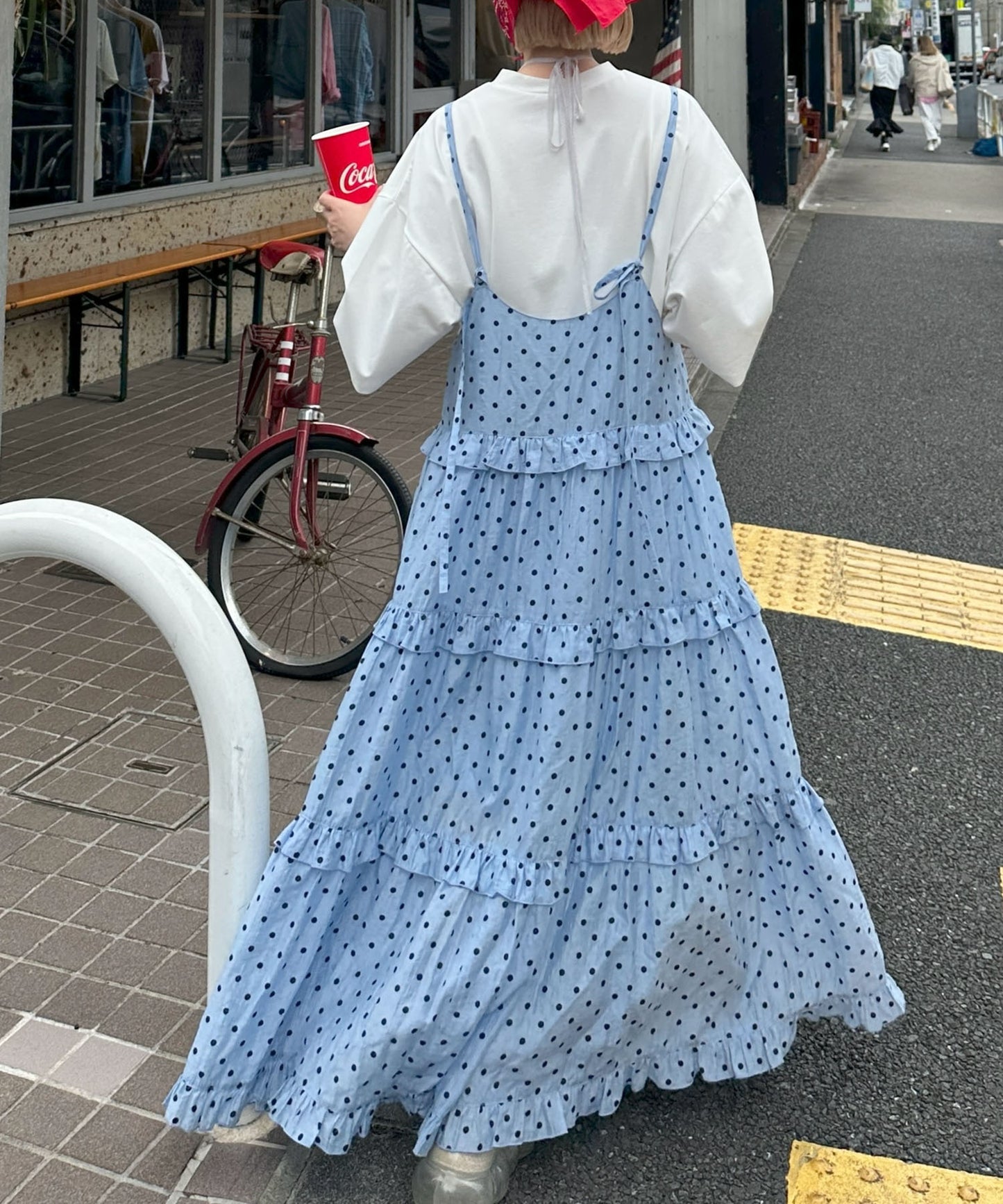 なんちゃってブラレイヤードBIG T【オフホワイト】