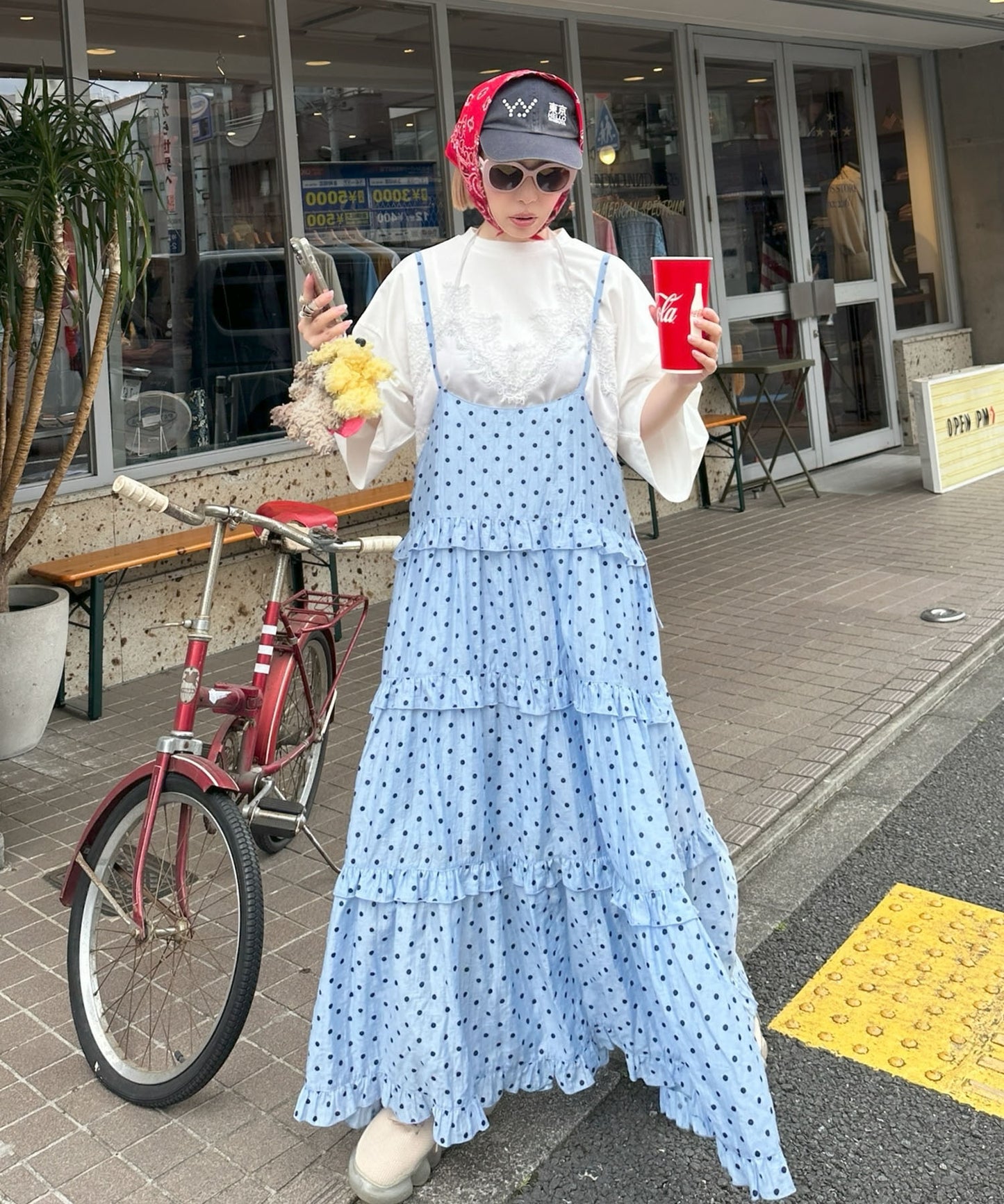 なんちゃってブラレイヤードBIG T【オフホワイト】