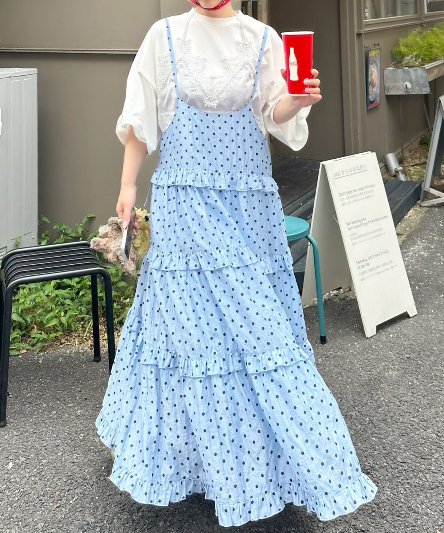 なんちゃってブラレイヤードBIG T【オフホワイト】