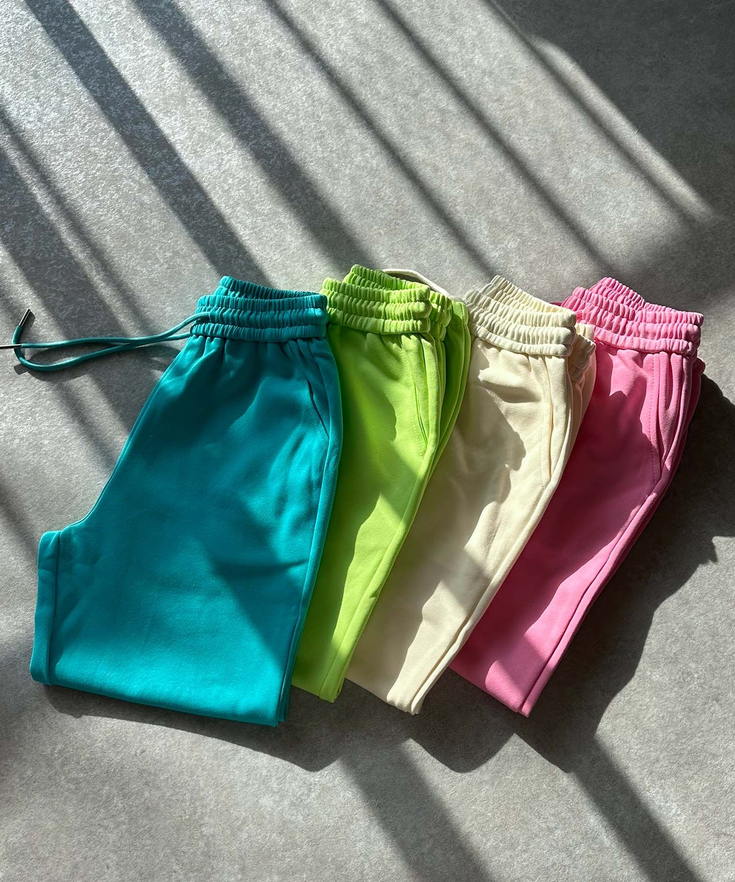 カラフルイージーパンツ【ブルー】