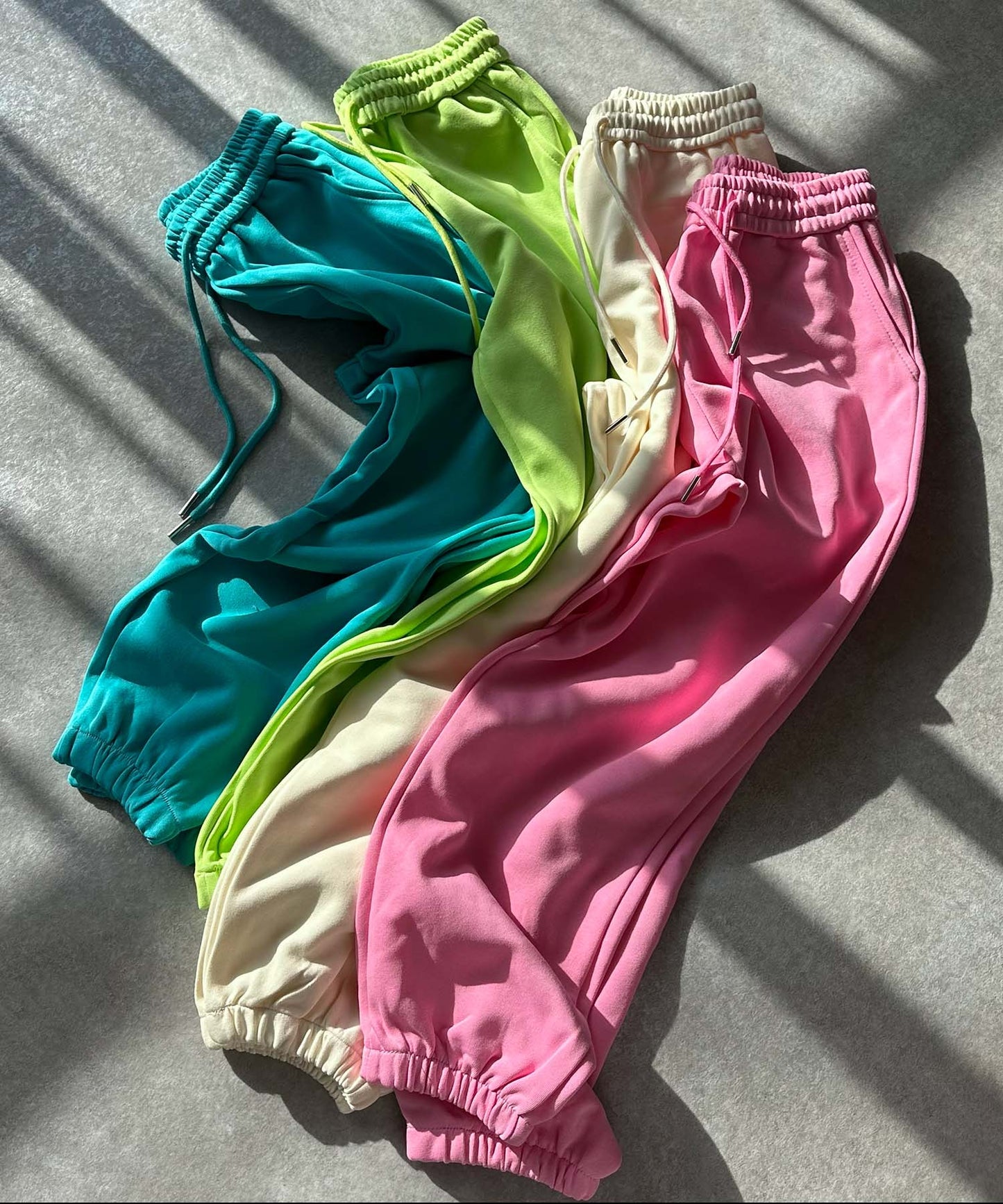 カラフルイージーパンツ【ブルー】