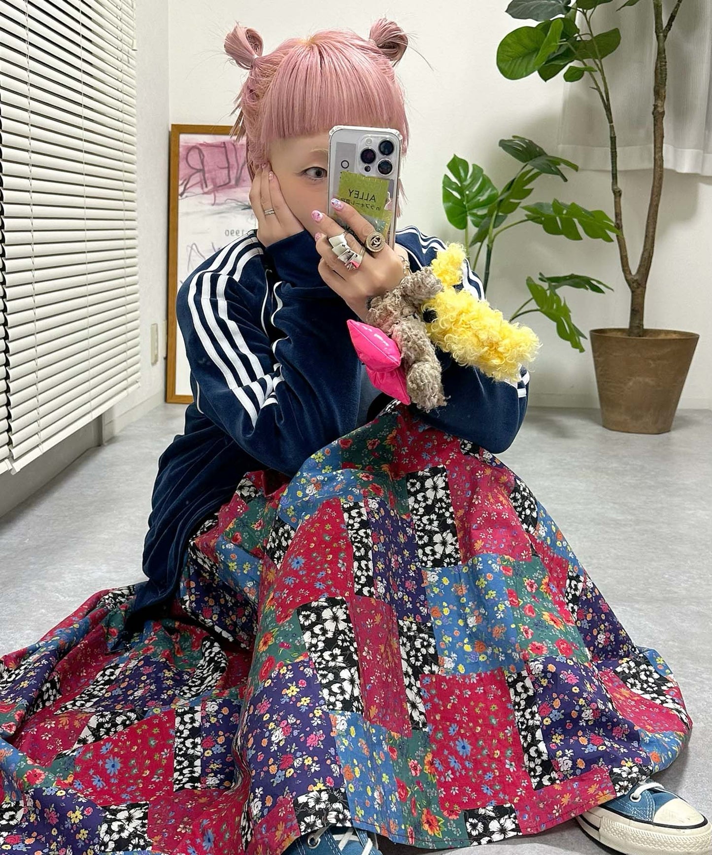いろんな柄ロングスカート【マルチ】