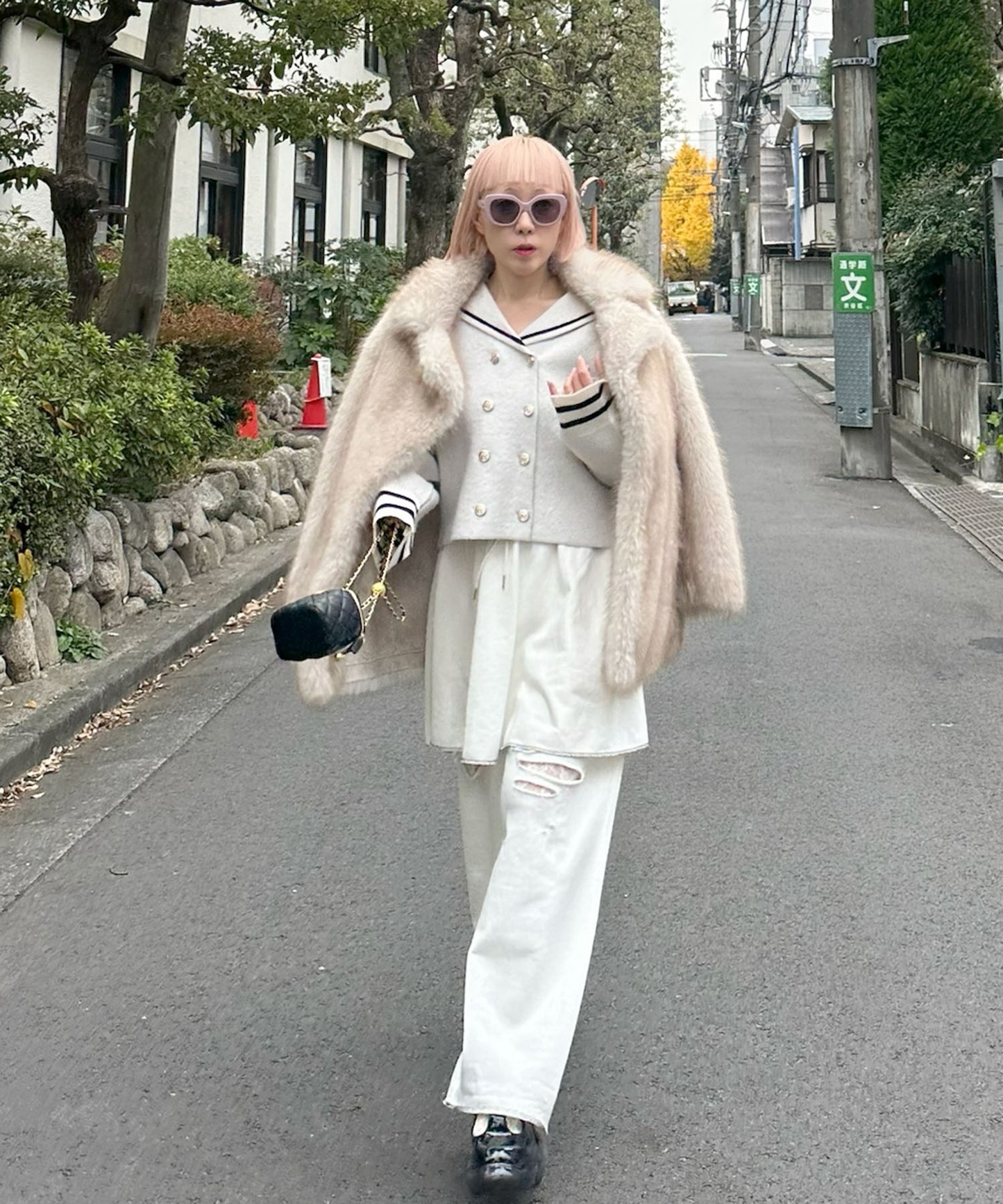 ダメージスウェパンとフレアスカートのセット【オフホワイト】