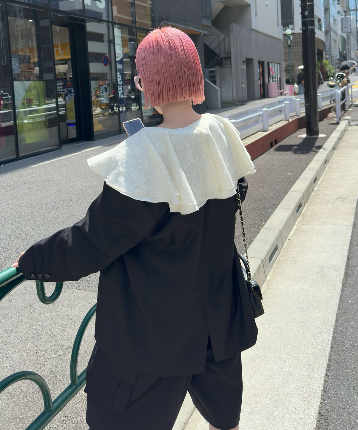 フリフリおっきめヴィンテージっぽブラウス【オフホワイト】
