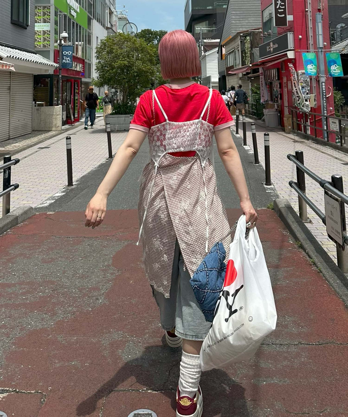 ぷくぷくプリントリンガーT【レッド】