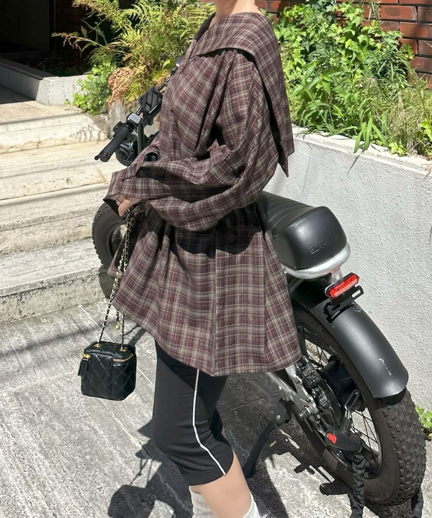 【リバイバル】メッセージセーラーシャツ【グレー系】