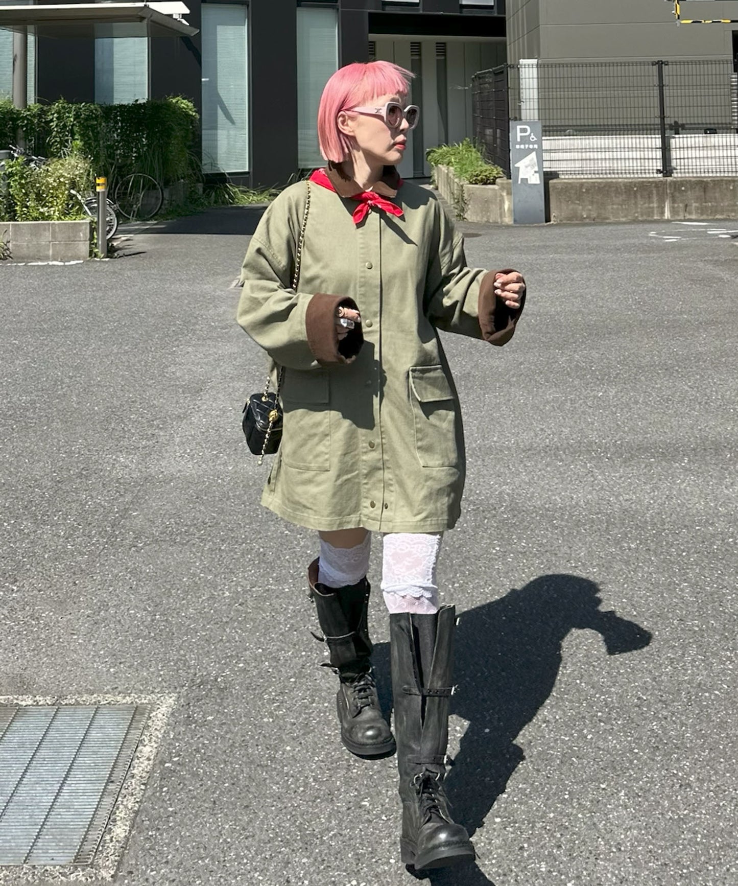 モンスターカバーオール【カーキ】