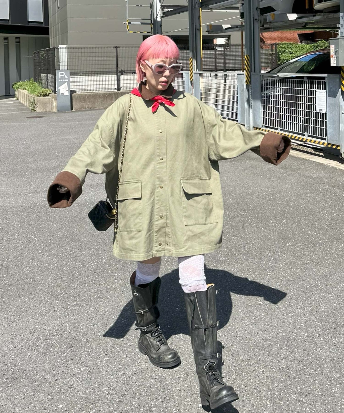 モンスターカバーオール【カーキ】