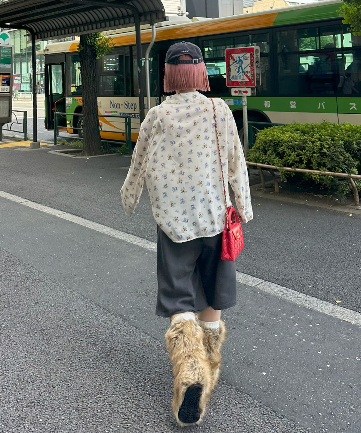 モンスターファーブーツ【ベージュ】