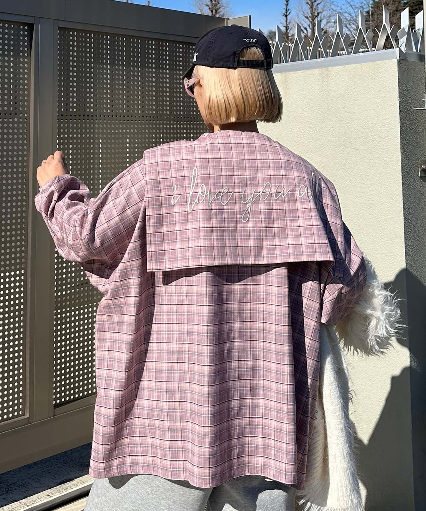 【リバイバル】メッセージセーラーシャツ【ピンク系】