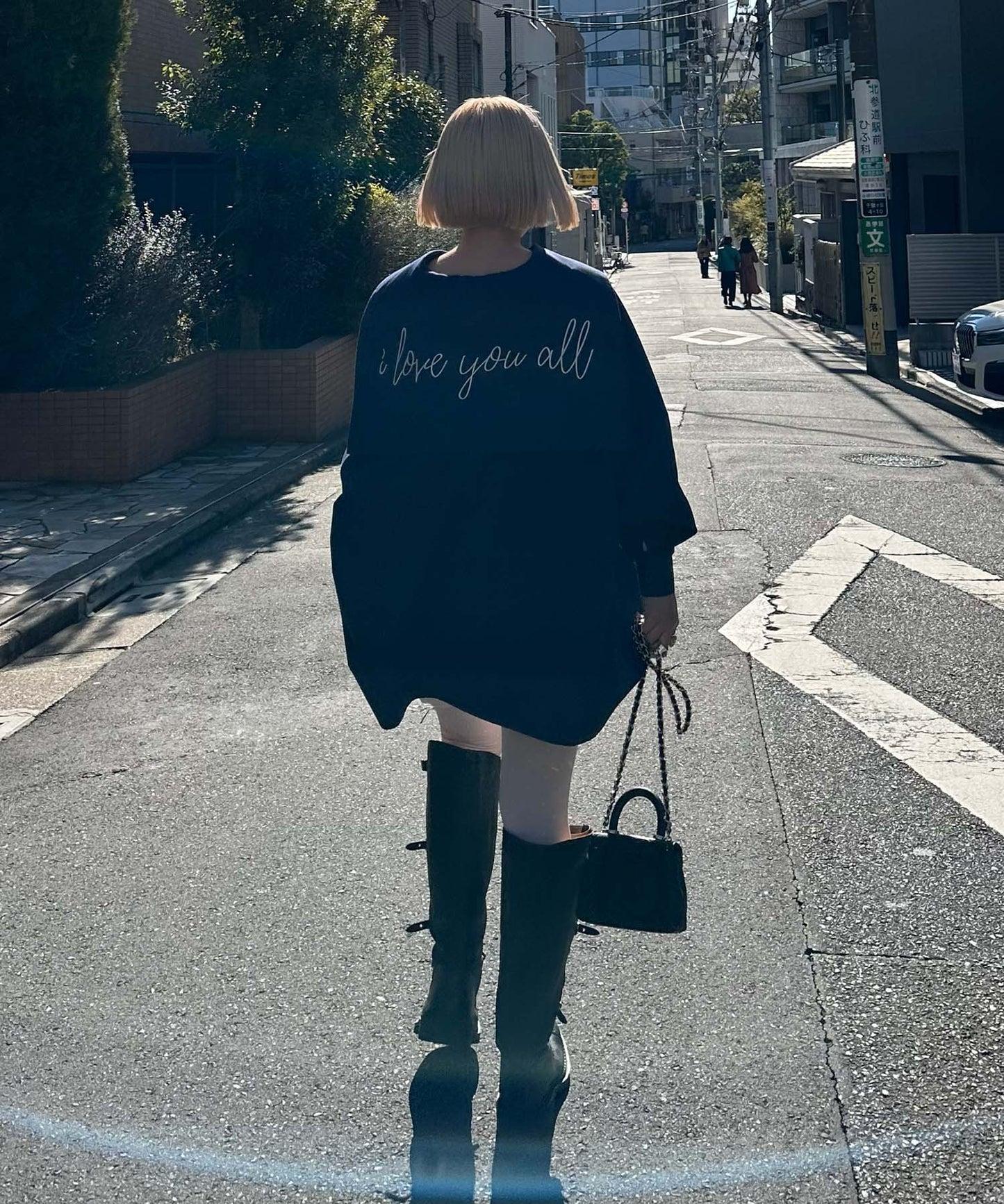 【リバイバル】メッセージセーラーシャツ【ネイビー】