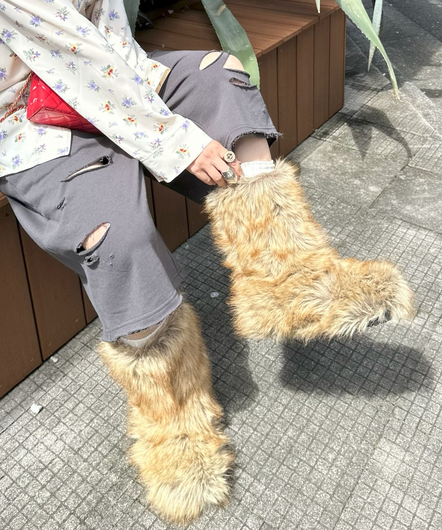 ダメージいっぱいハーパン【スミクロ】