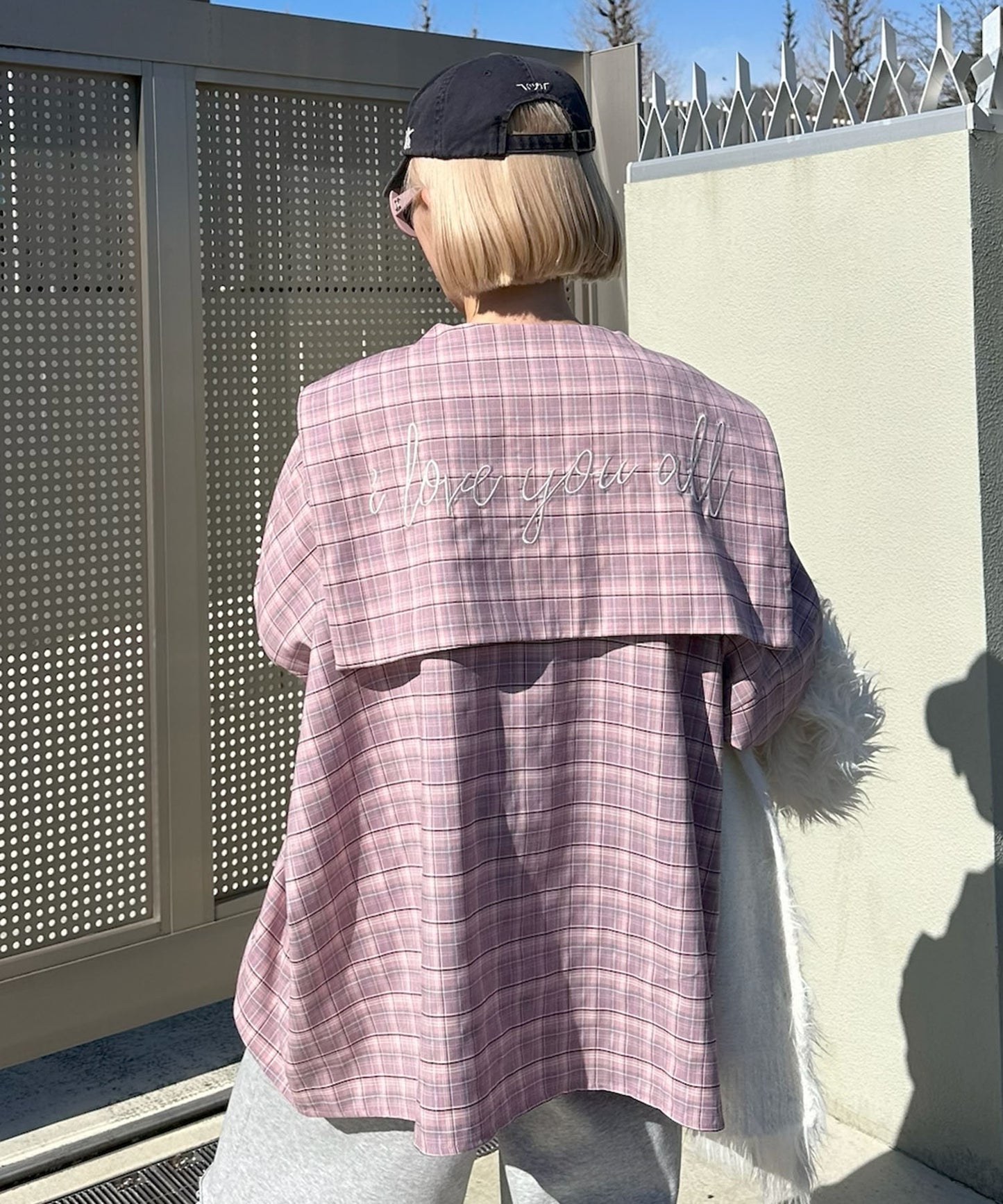 【リバイバル】メッセージセーラーシャツ【ピンク系】