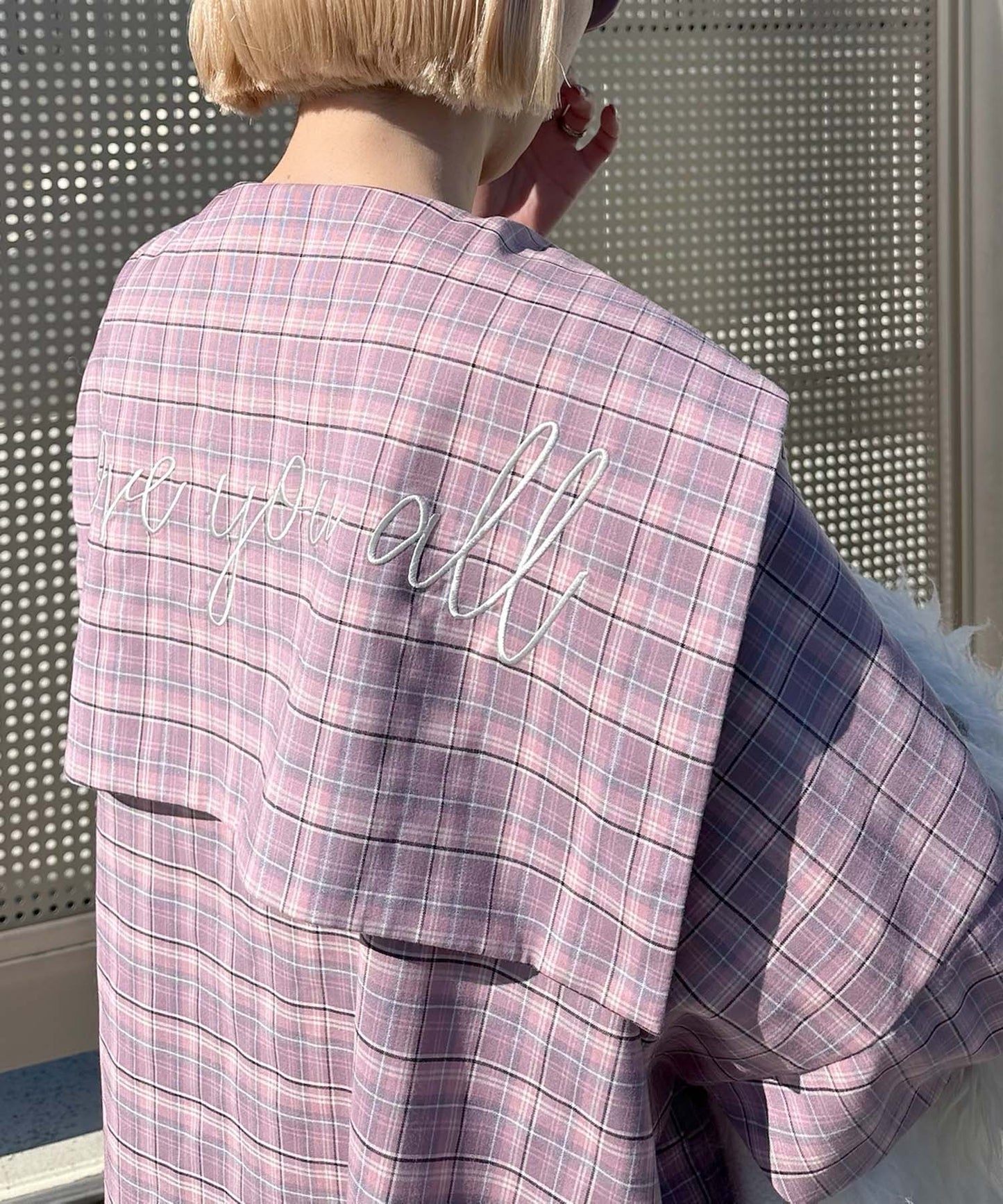 【リバイバル】メッセージセーラーシャツ【ピンク系】