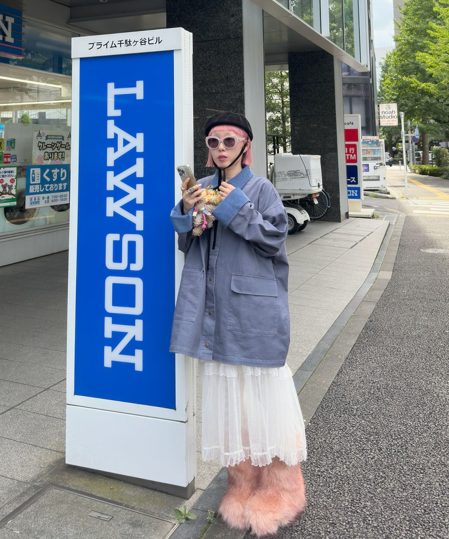 モンスターカバーオール【ネイビー】