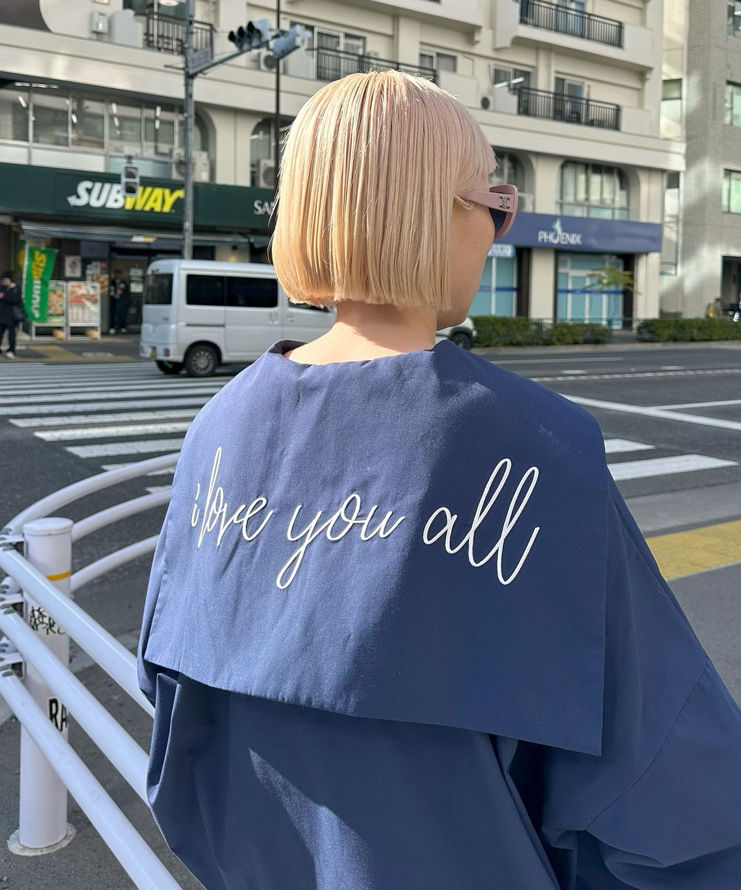 【リバイバル】メッセージセーラーシャツ【ネイビー】