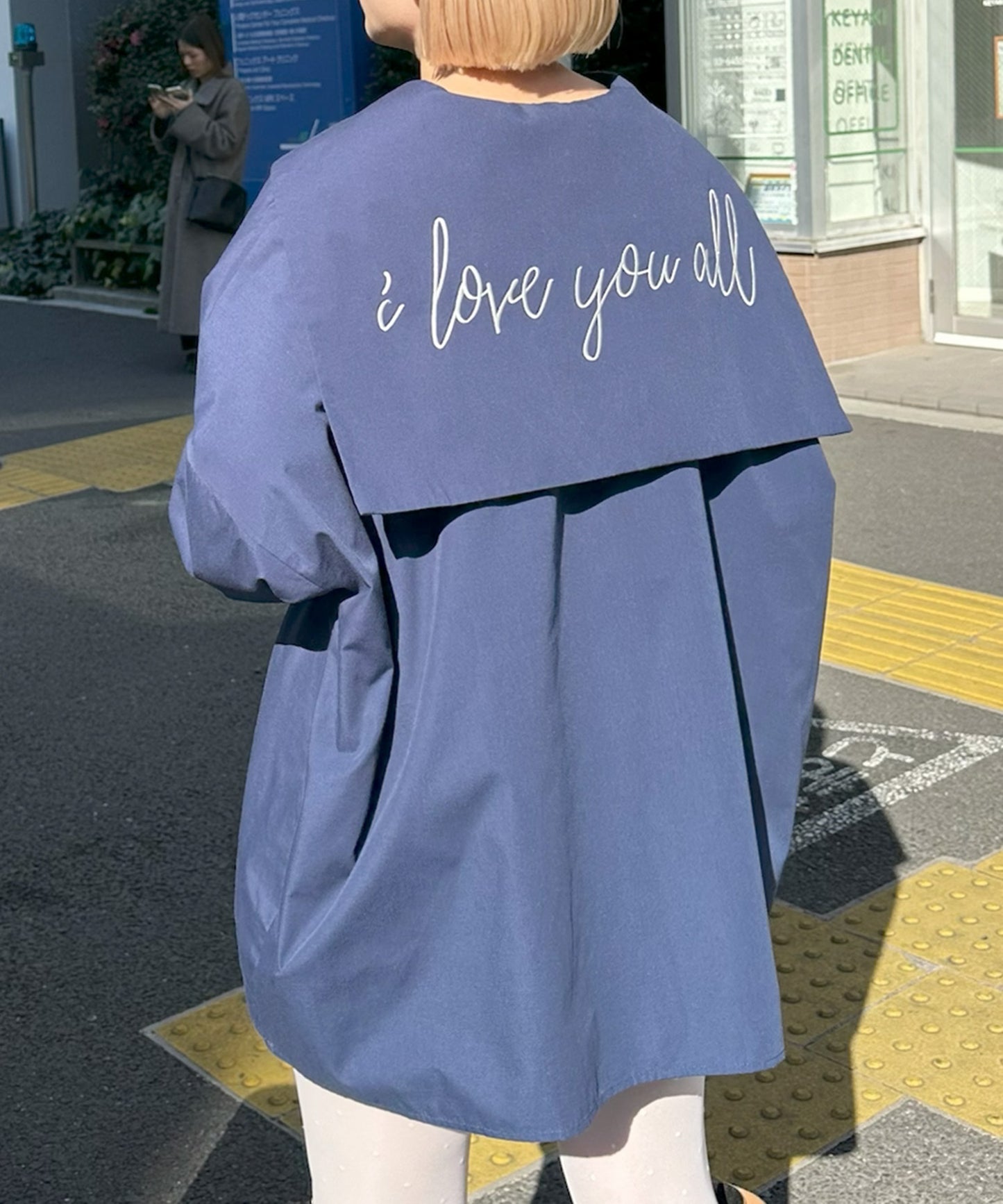 【リバイバル】メッセージセーラーシャツ【ネイビー】