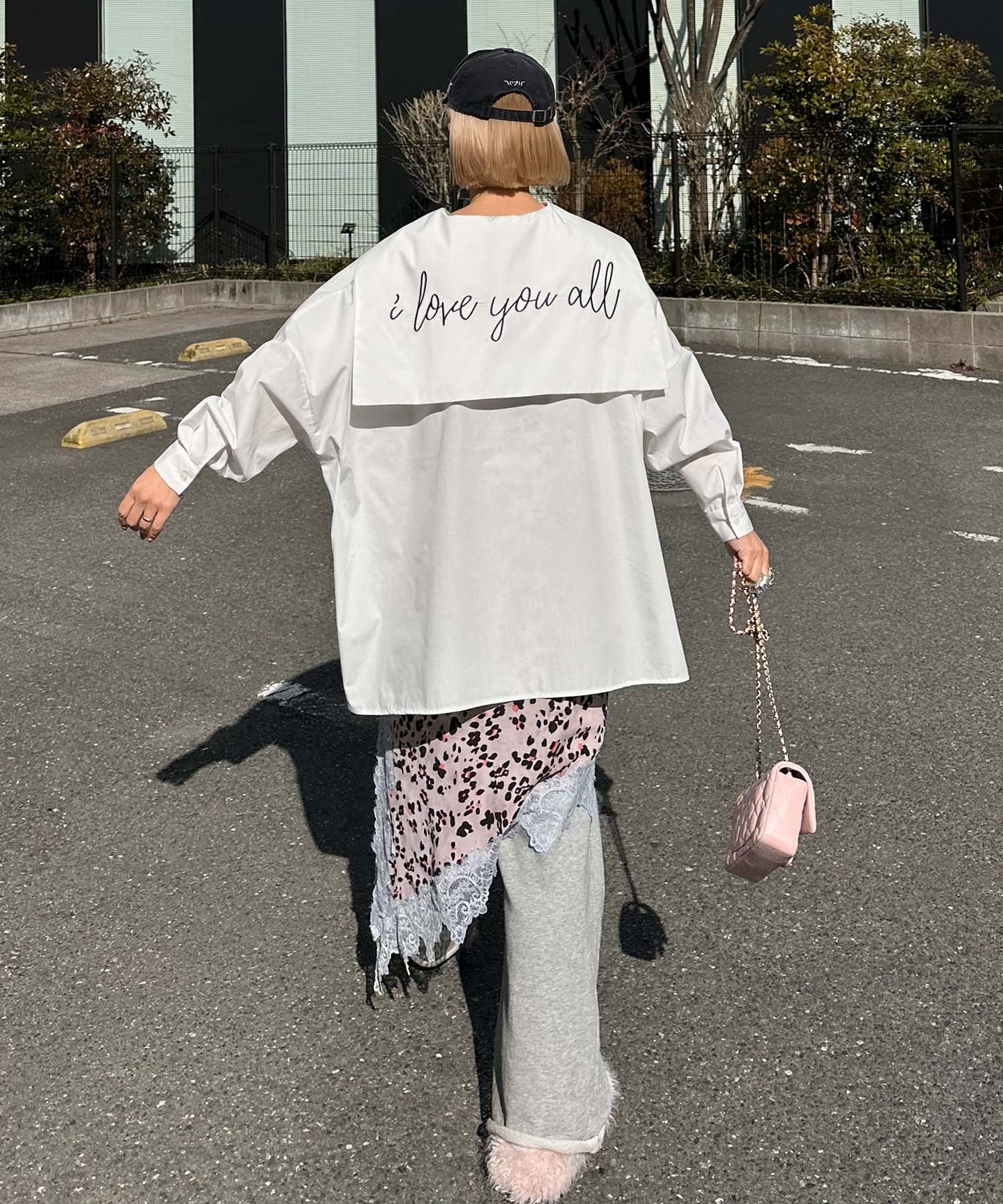 【リバイバル】メッセージセーラーシャツ【オフホワイト】