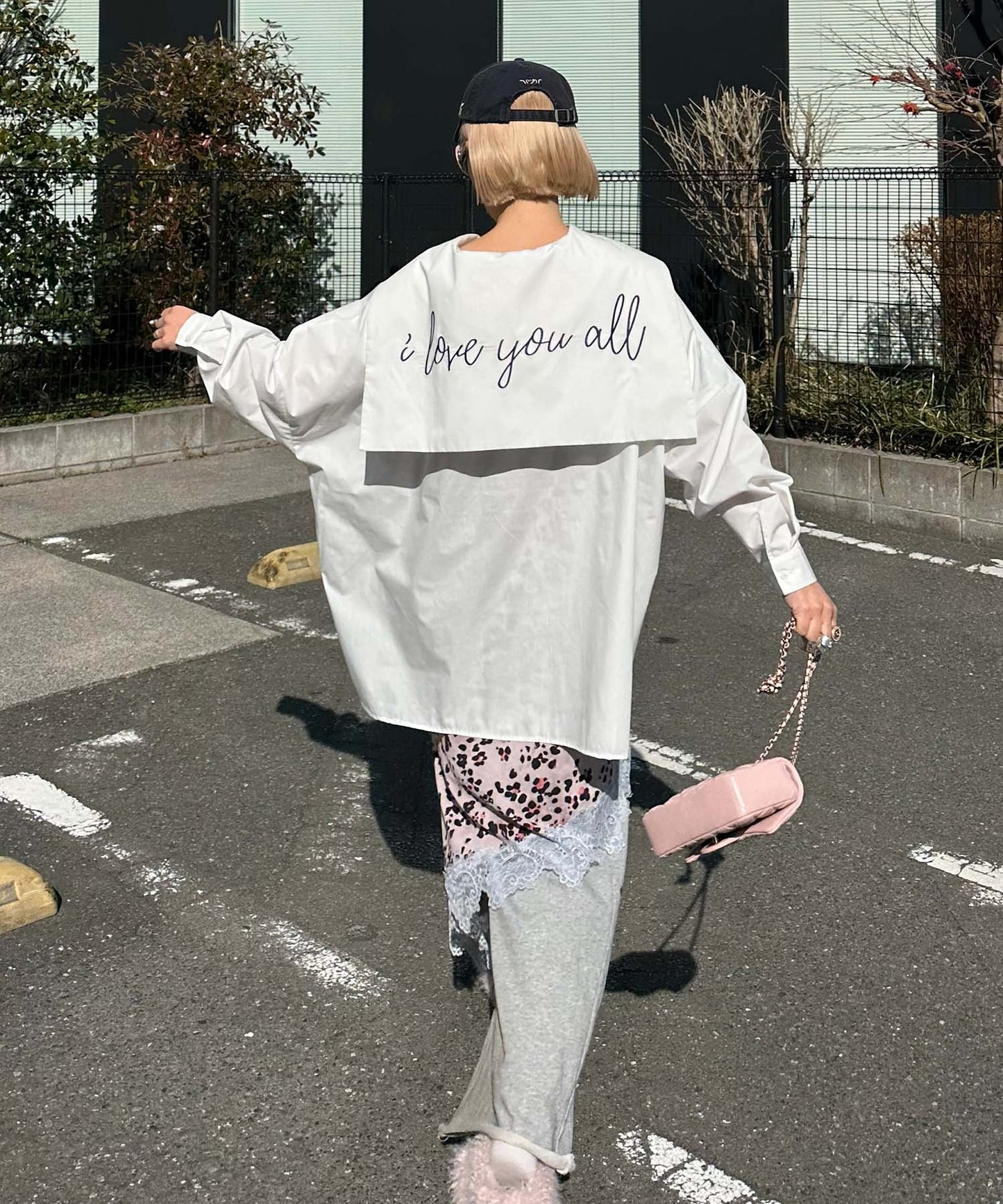 【リバイバル】メッセージセーラーシャツ【オフホワイト】