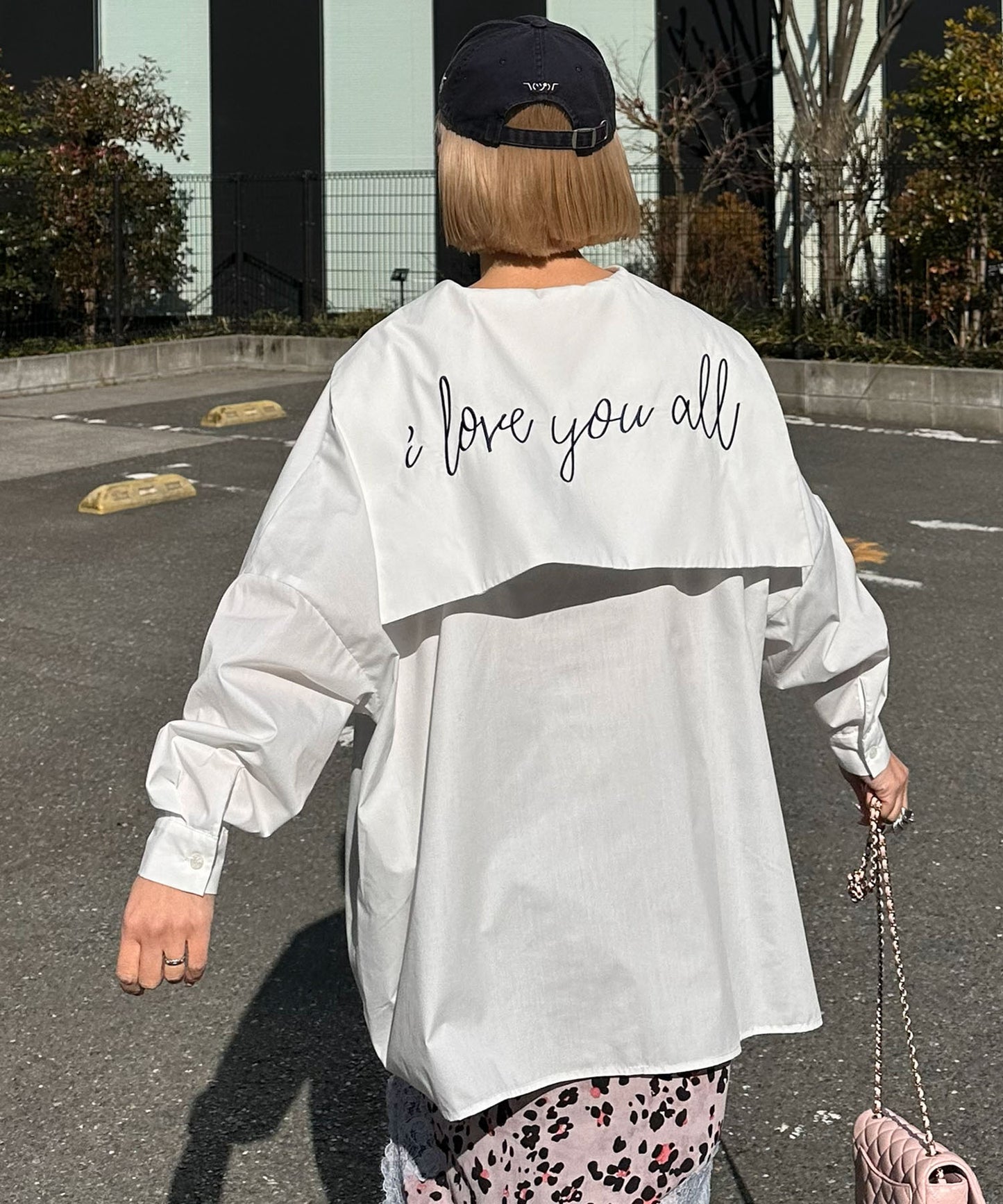 【リバイバル】メッセージセーラーシャツ【オフホワイト】