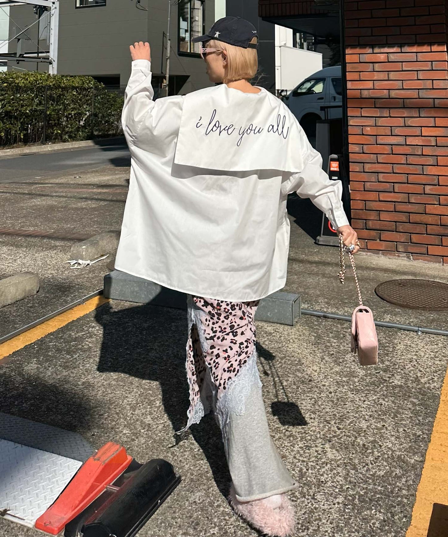 【リバイバル】メッセージセーラーシャツ【オフホワイト】