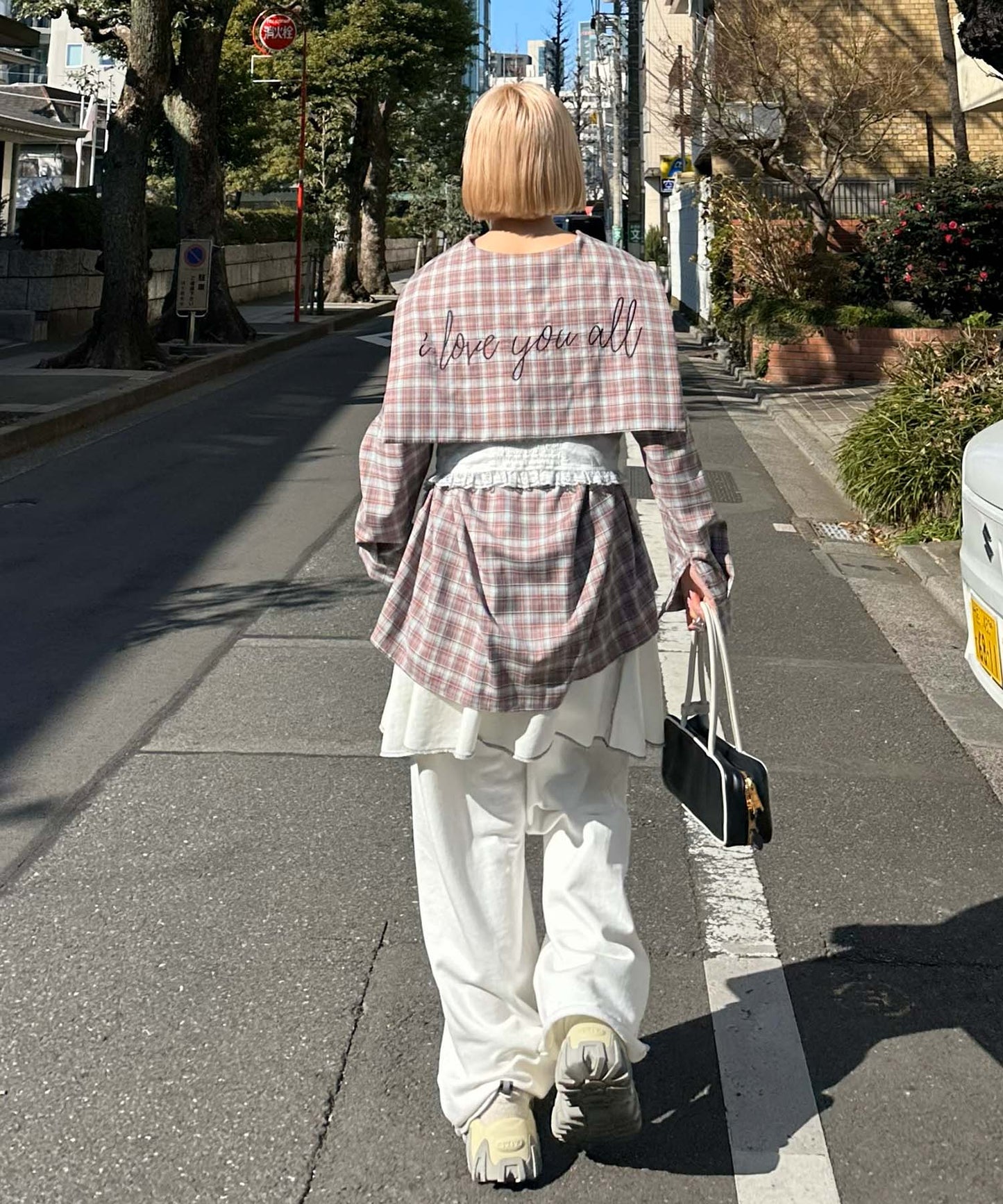 【リバイバル】メッセージセーラーシャツ【サックスブルー系】