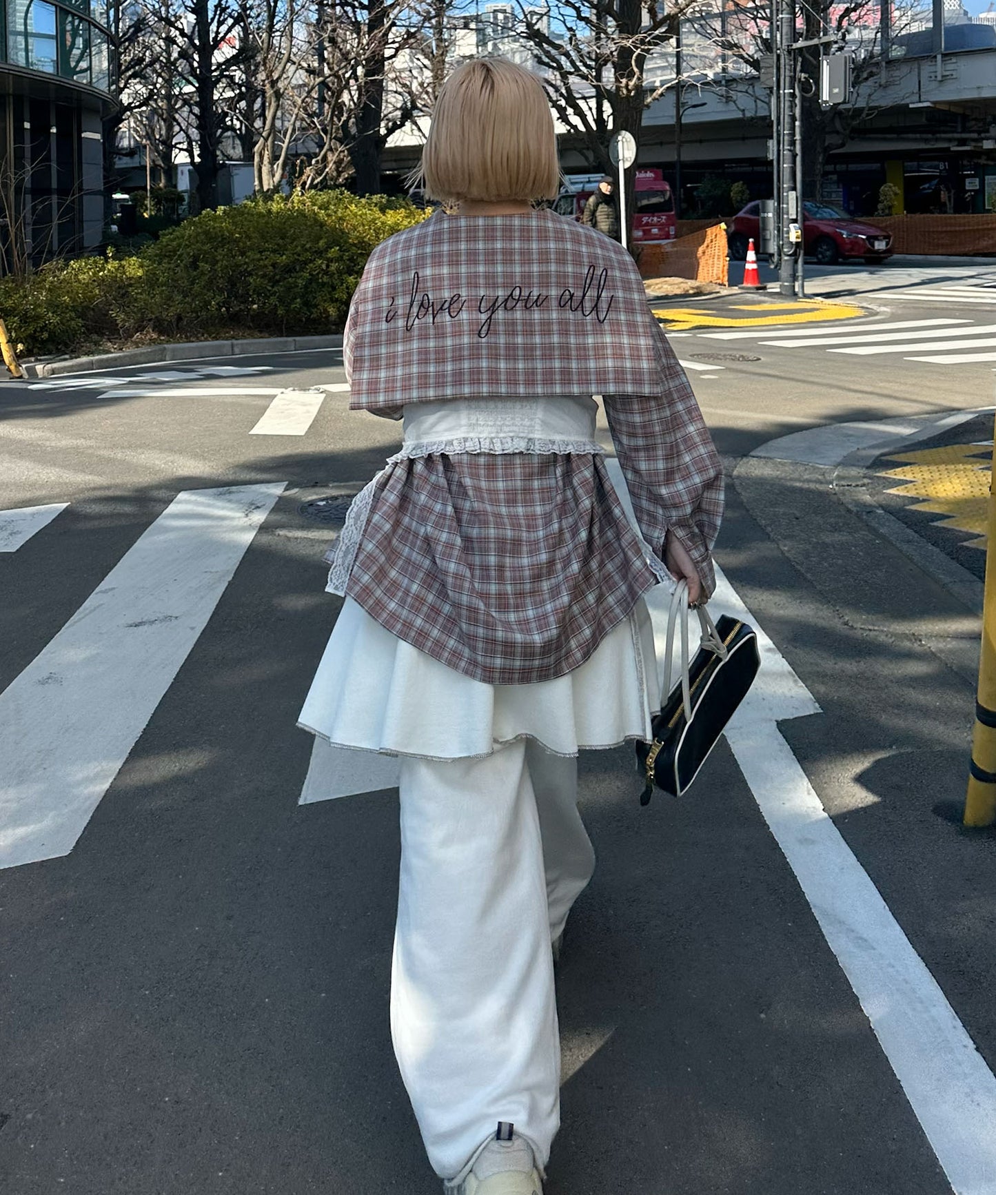 【リバイバル】メッセージセーラーシャツ【サックスブルー系】