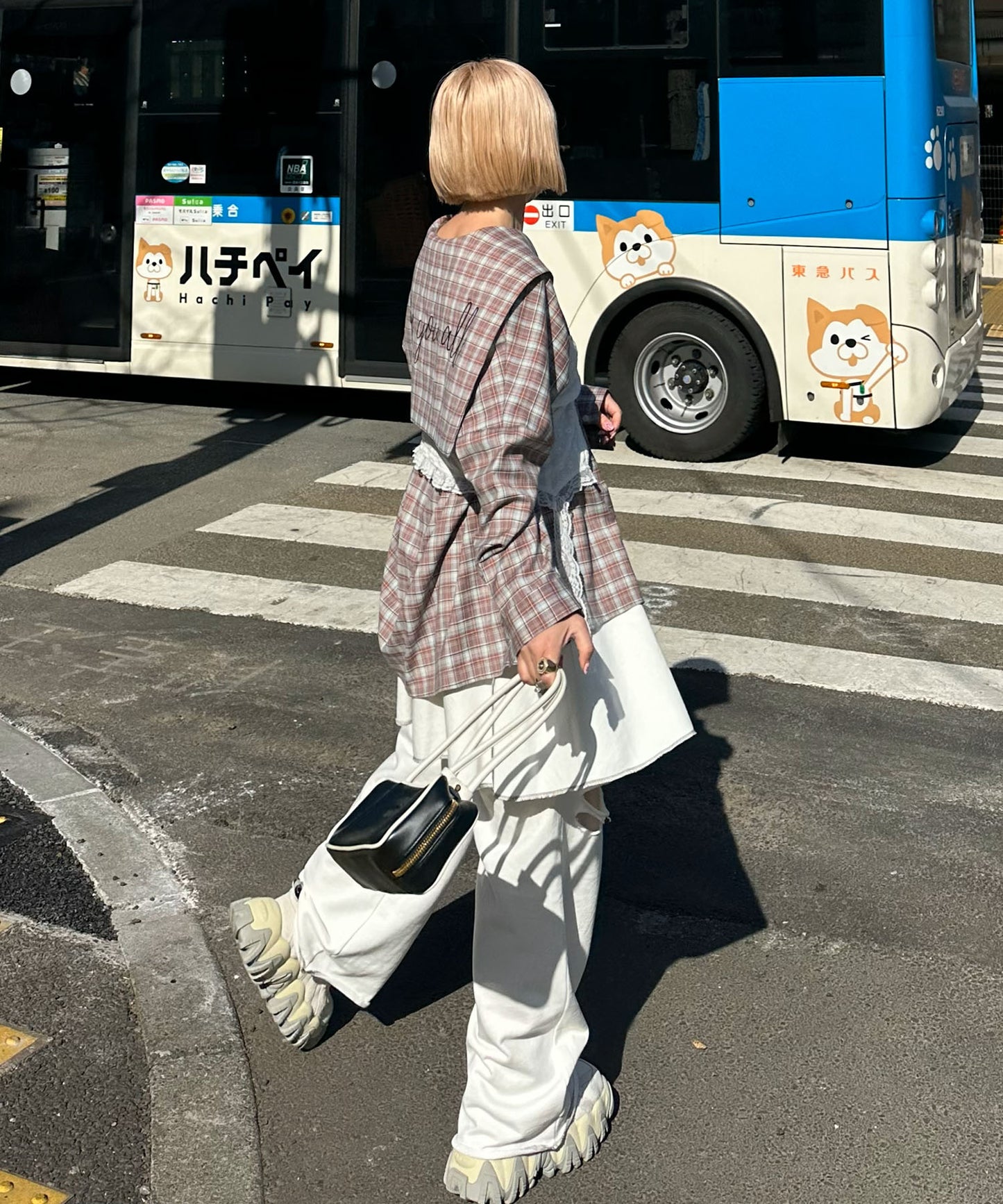 【リバイバル】メッセージセーラーシャツ【サックスブルー系】