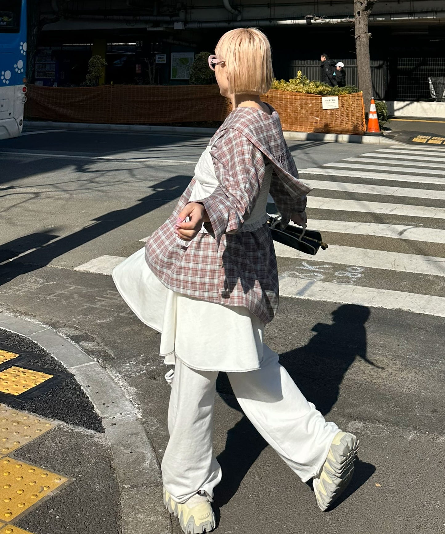 【リバイバル】メッセージセーラーシャツ【サックスブルー系】