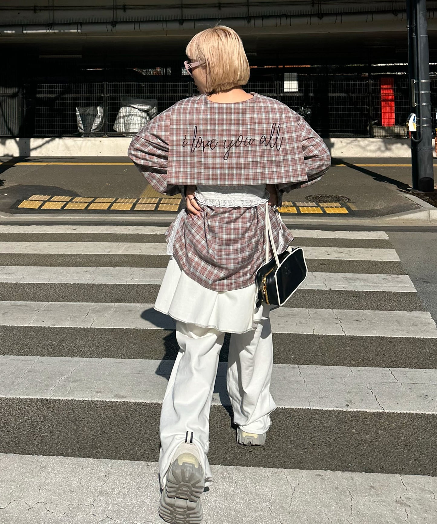 ダメージスウェパンとフレアスカートのセット【オフホワイト】